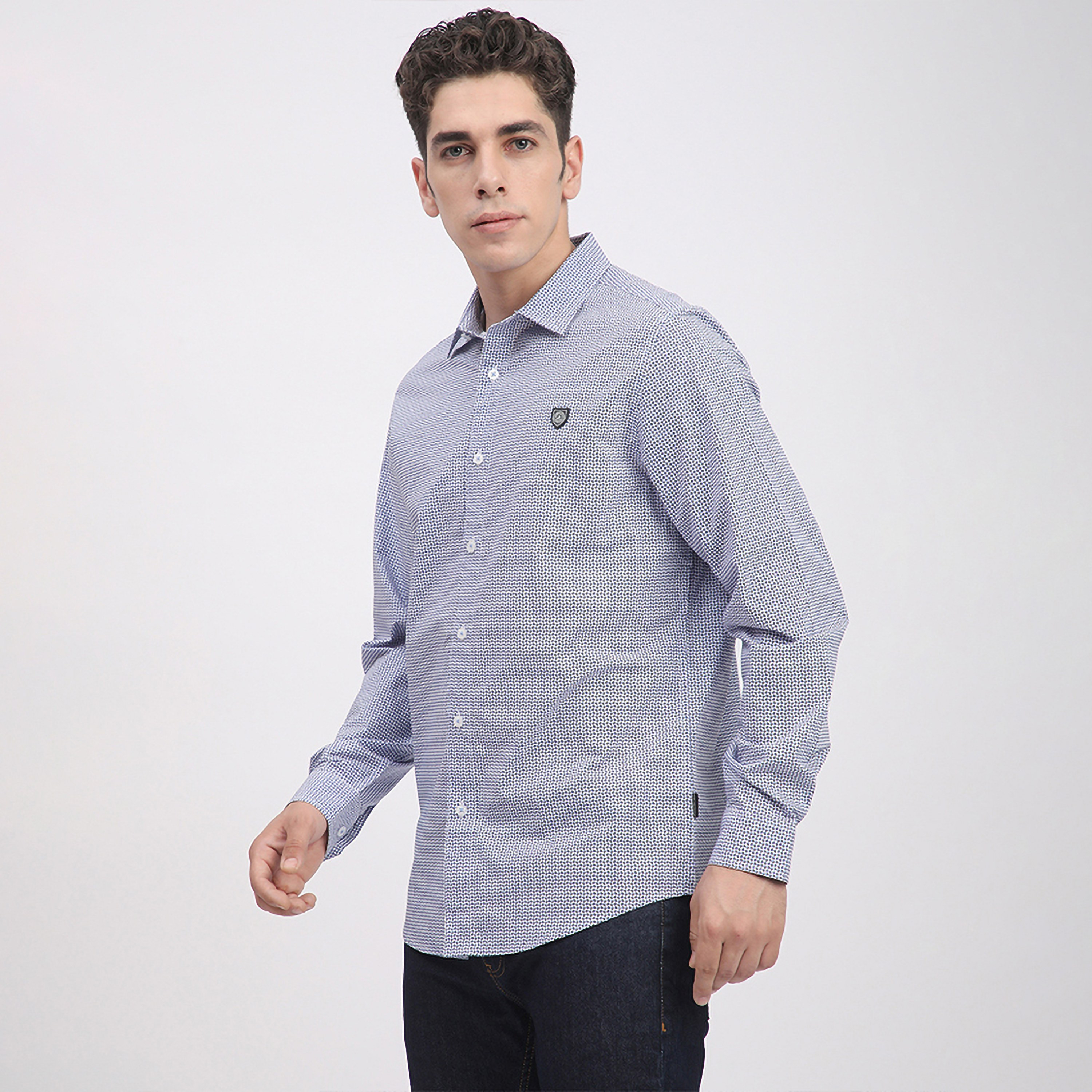 قميص رجالي بقصة عادية وياقة منسدلة وأكمام طويلة من بيفرلي هيلز بولو كلوب-men-clothing-shirts-image-2