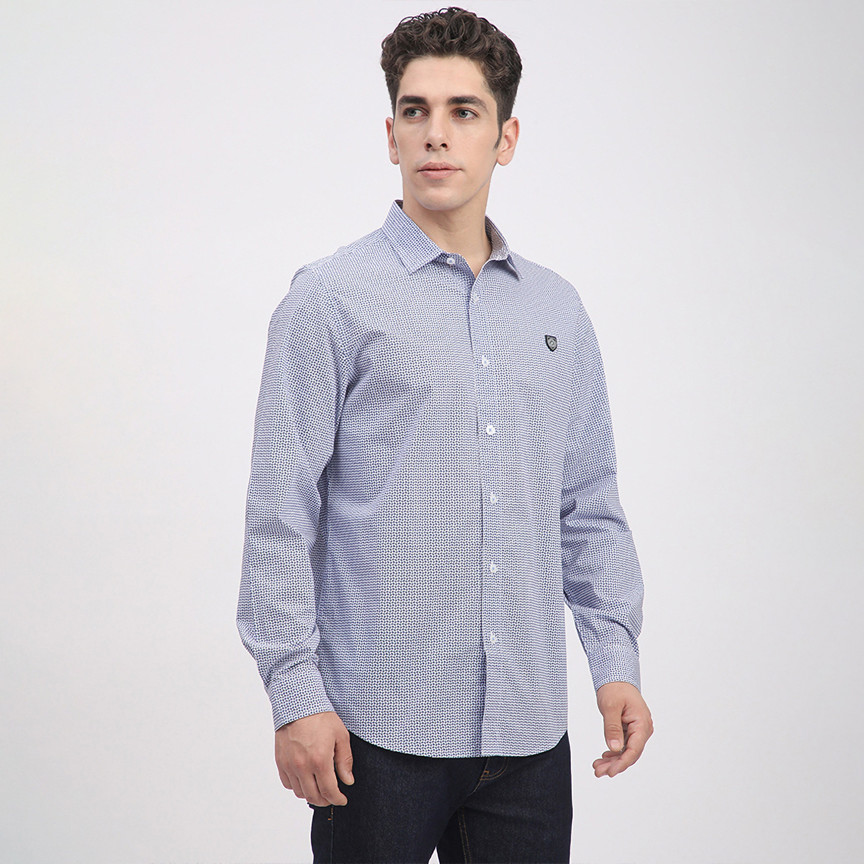 قميص رجالي بقصة عادية وياقة منسدلة وأكمام طويلة من بيفرلي هيلز بولو كلوب-men-clothing-shirts-image-3