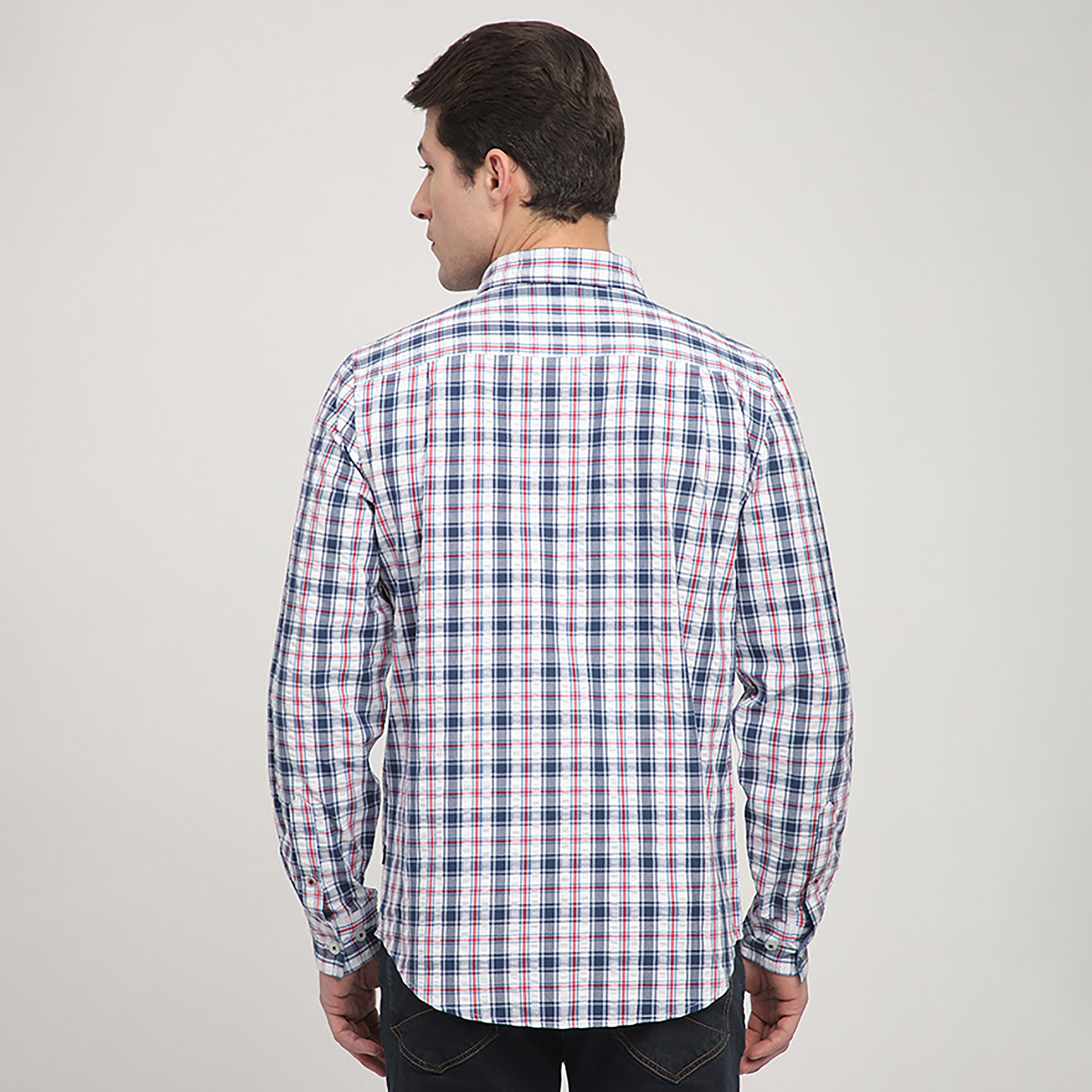 قميص رجالي بقصّة عادية ومربّعات وأكمام طويلة من بيفرلي هيلز بولو كلوب-men-clothing-shirts-image-4