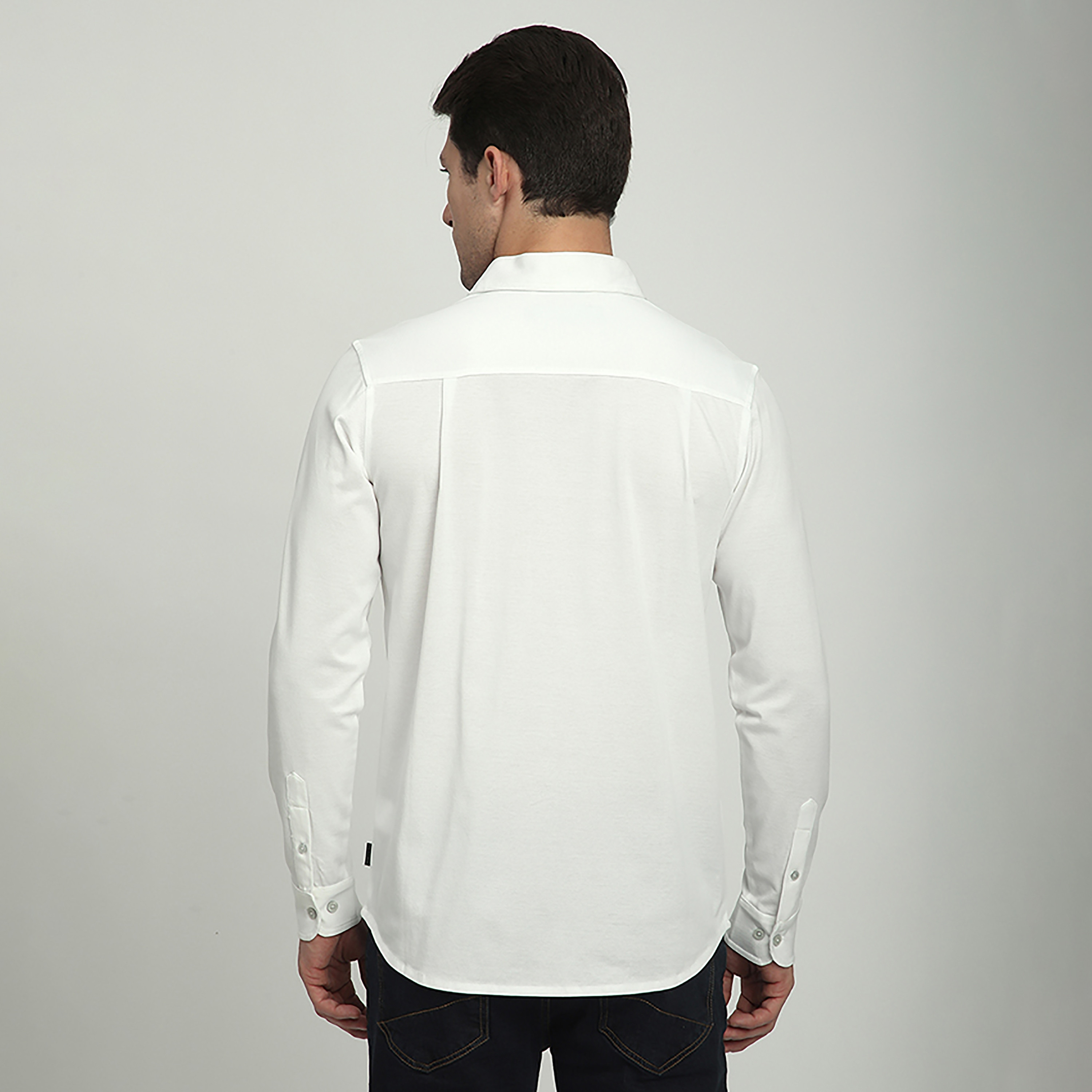 Beverly Hills Polo Club Regular Fit Plain Collared Long Sleeves Men's Shirt-men-clothing-shirts-image-8