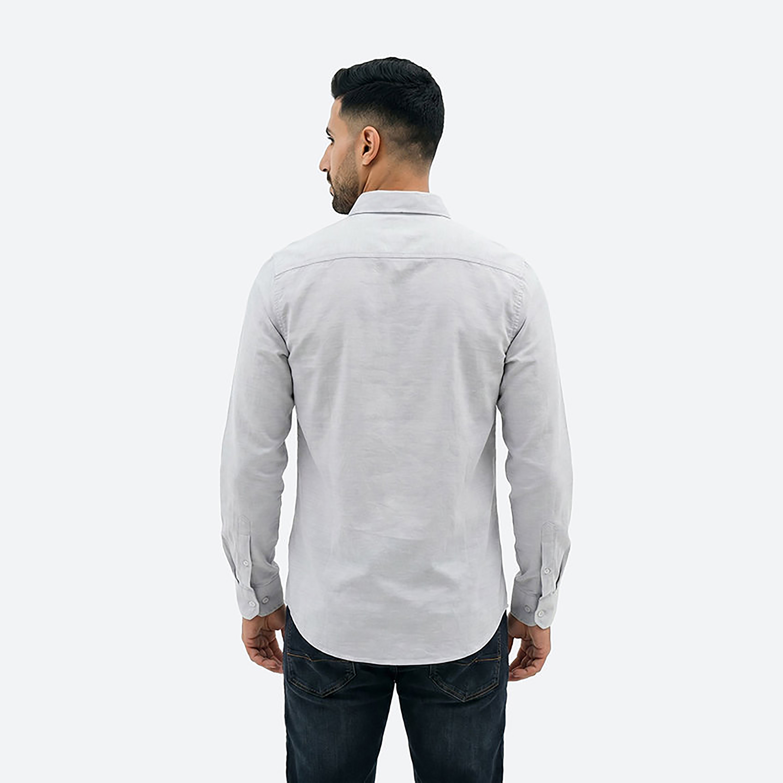 Beverly Hills Polo Club Regular Fit Checked Collared Long Sleeves Men's Shirt-men-clothing-shirts-image-5