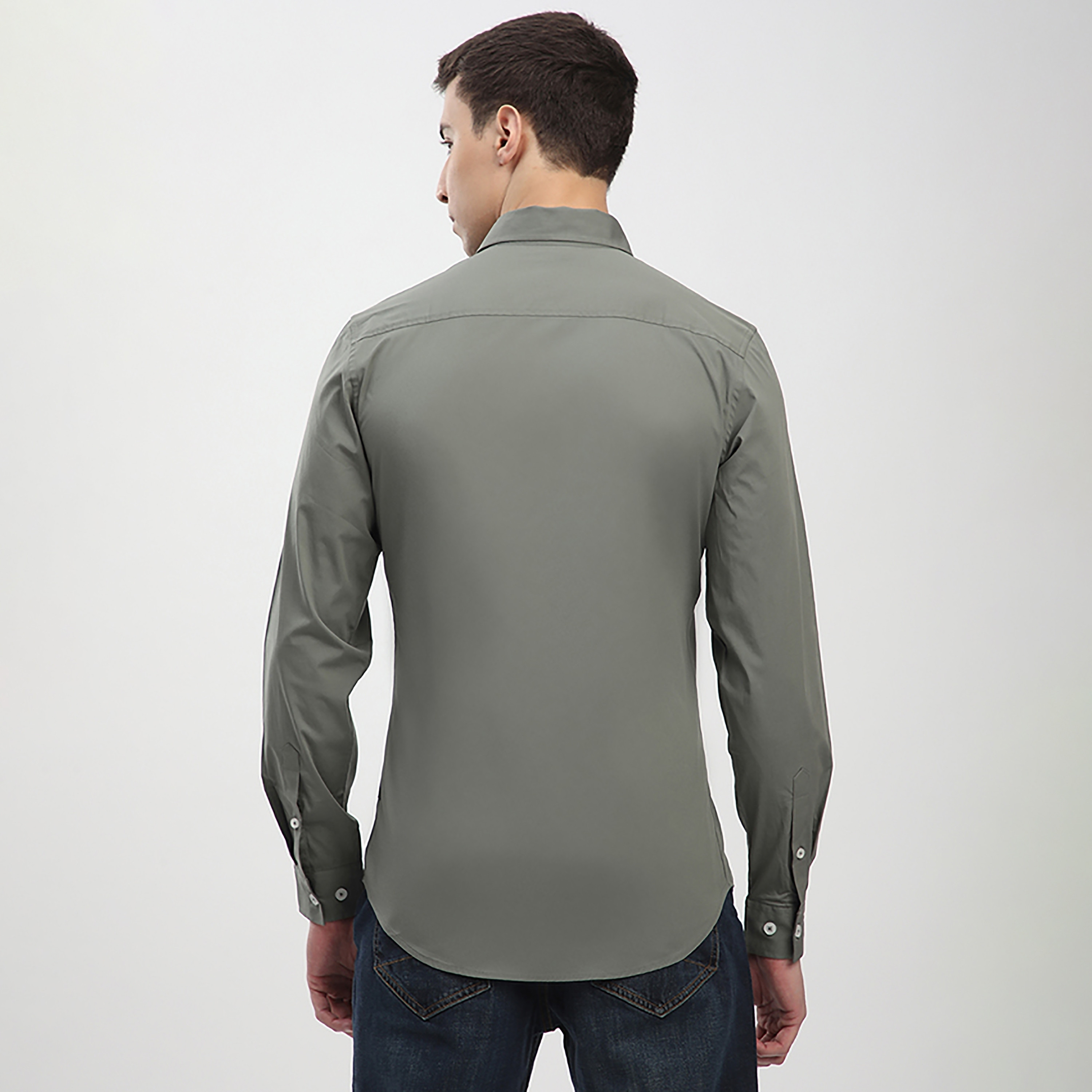 Beverly Hills Polo Club Regular Fit Plain Spread Collar Long Sleeves Men's Shirt-men-clothing-shirts-image-4
