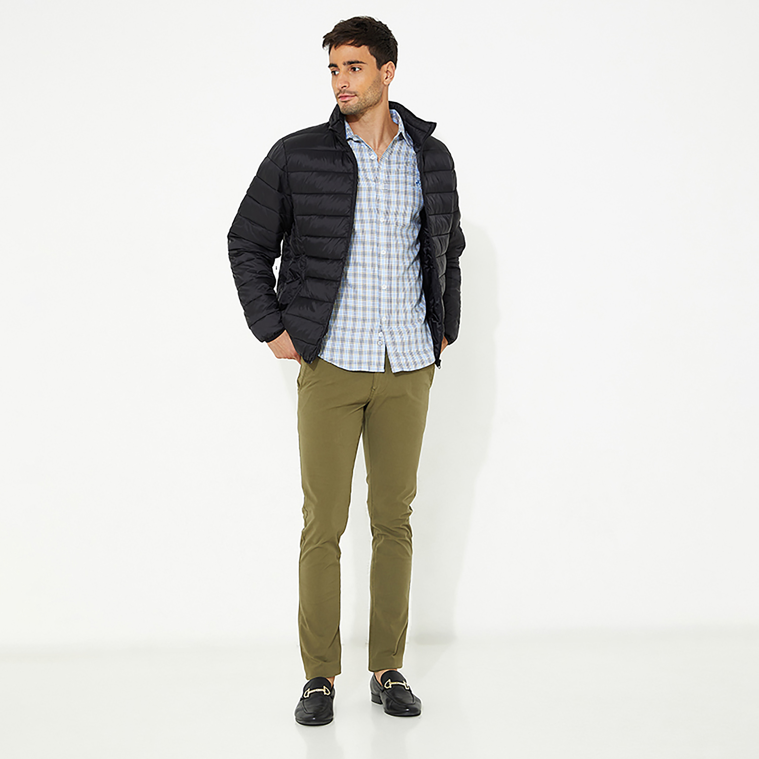 Beverly Hills Polo Club Textured Collared Long Sleeves Casual Shirt-men-clothing-shirts-image-2