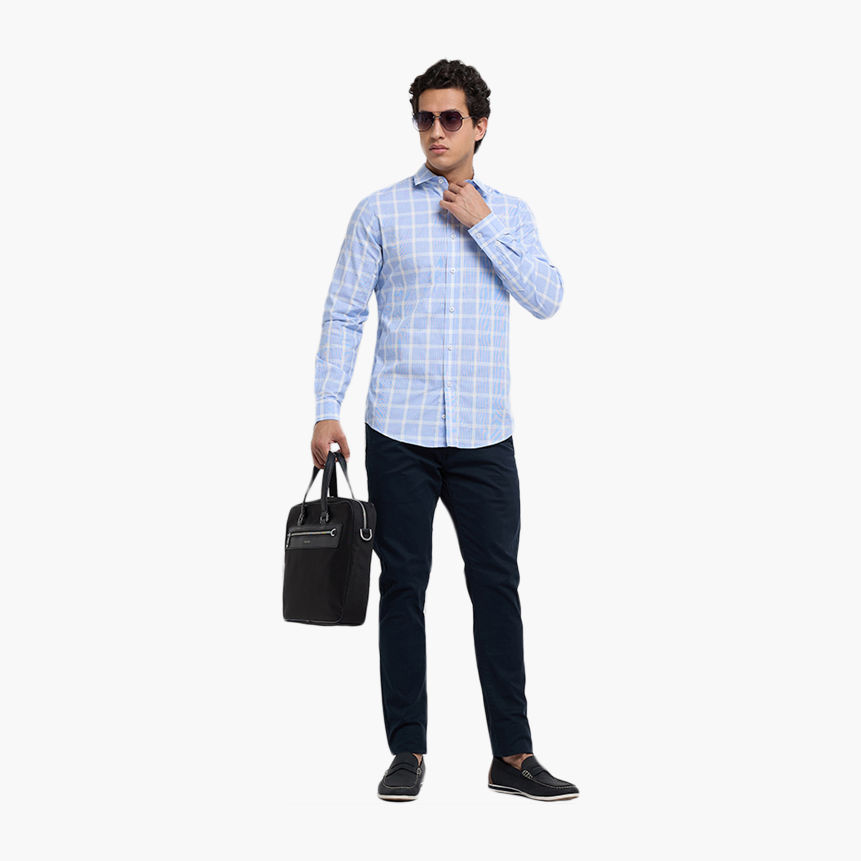قميص رجالي بقصة عادية وياقة منبسطة وأكمام طويلة من بيفرلي هيلز بولو كلوب-men-clothing-shirts-image-3