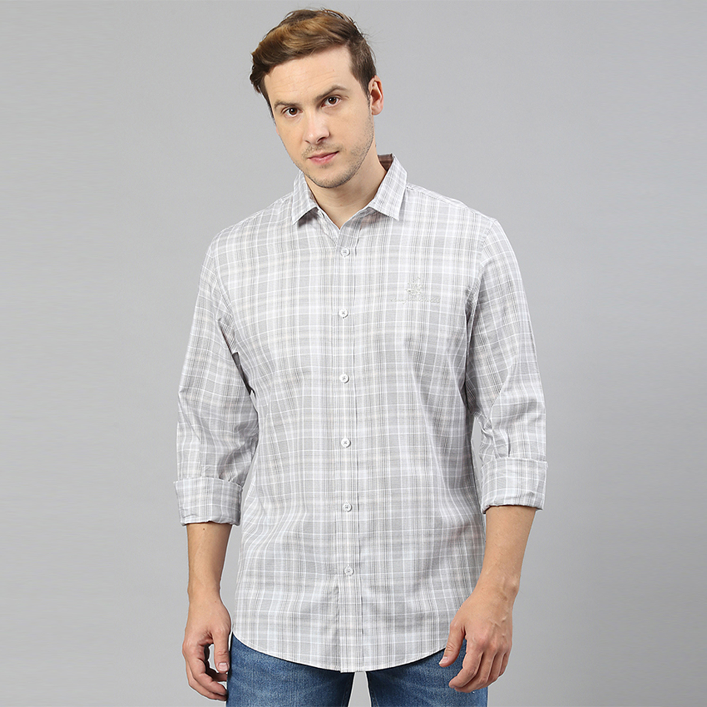 قميص بيفرلي هيلز بولو كلوب للرجال ذو ياقة مربعة وأكمام طويلة-men-clothing-shirts-image-1