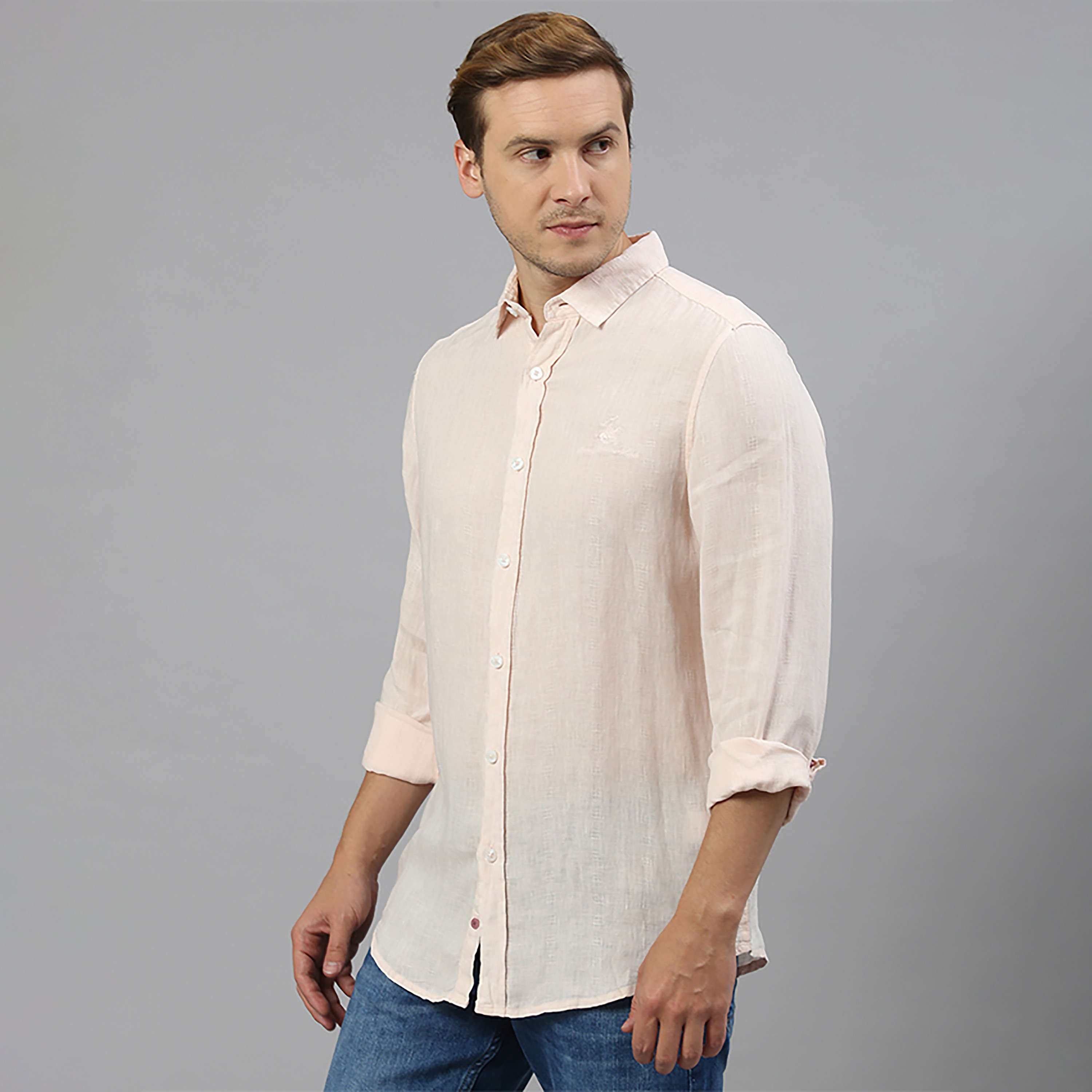 تي شيرت بولو بأكمام طويلة وياقة مزخرفة من بيفرلي هيلز بولو كلوب-men-clothing-shirts-image-2