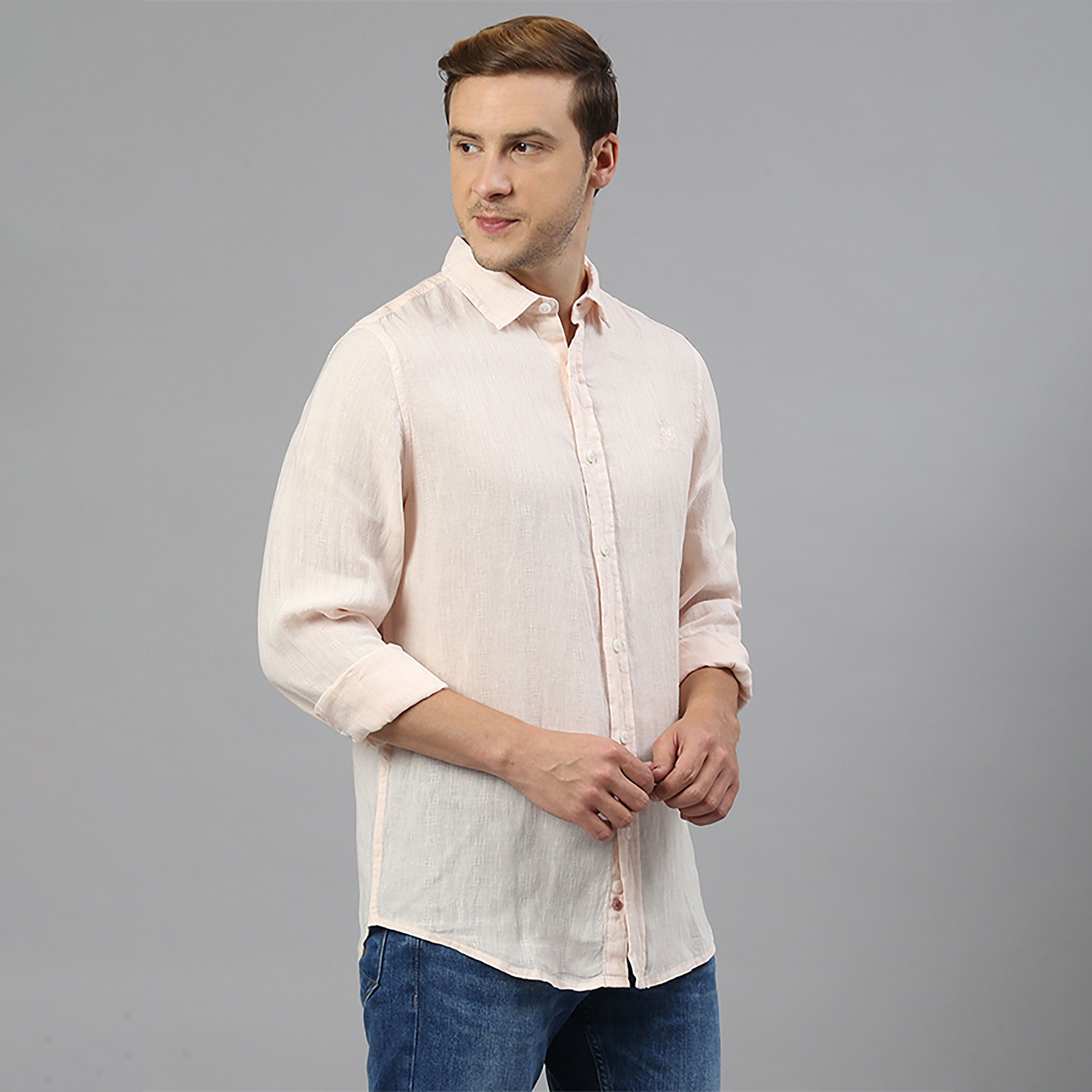 تي شيرت بولو بأكمام طويلة وياقة مزخرفة من بيفرلي هيلز بولو كلوب-men-clothing-shirts-image-3