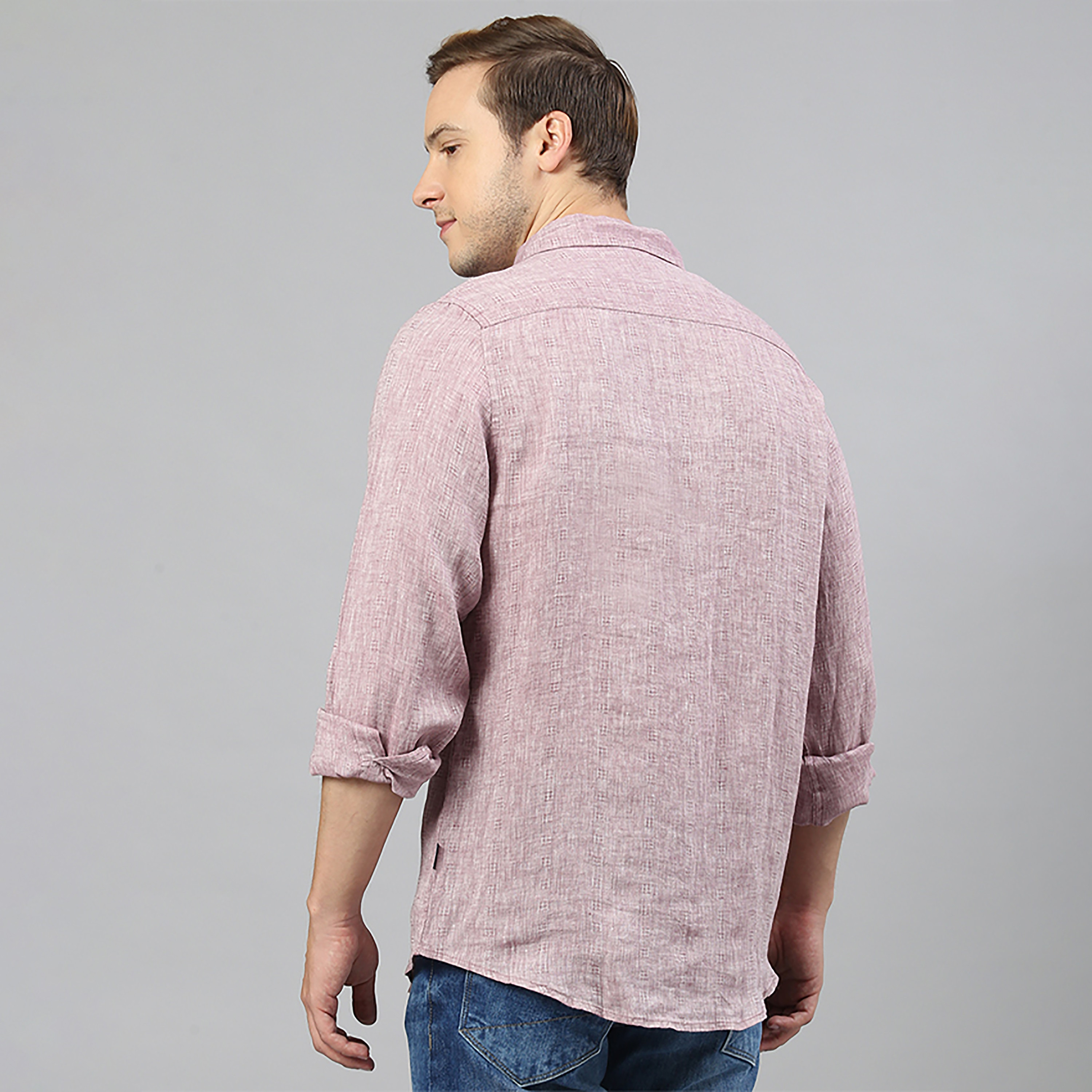 قميص كاجوال بياقة مزخرفة وأكمام طويلة من بيفرلي هيلز بولو كلوب-men-clothing-shirts-image-4