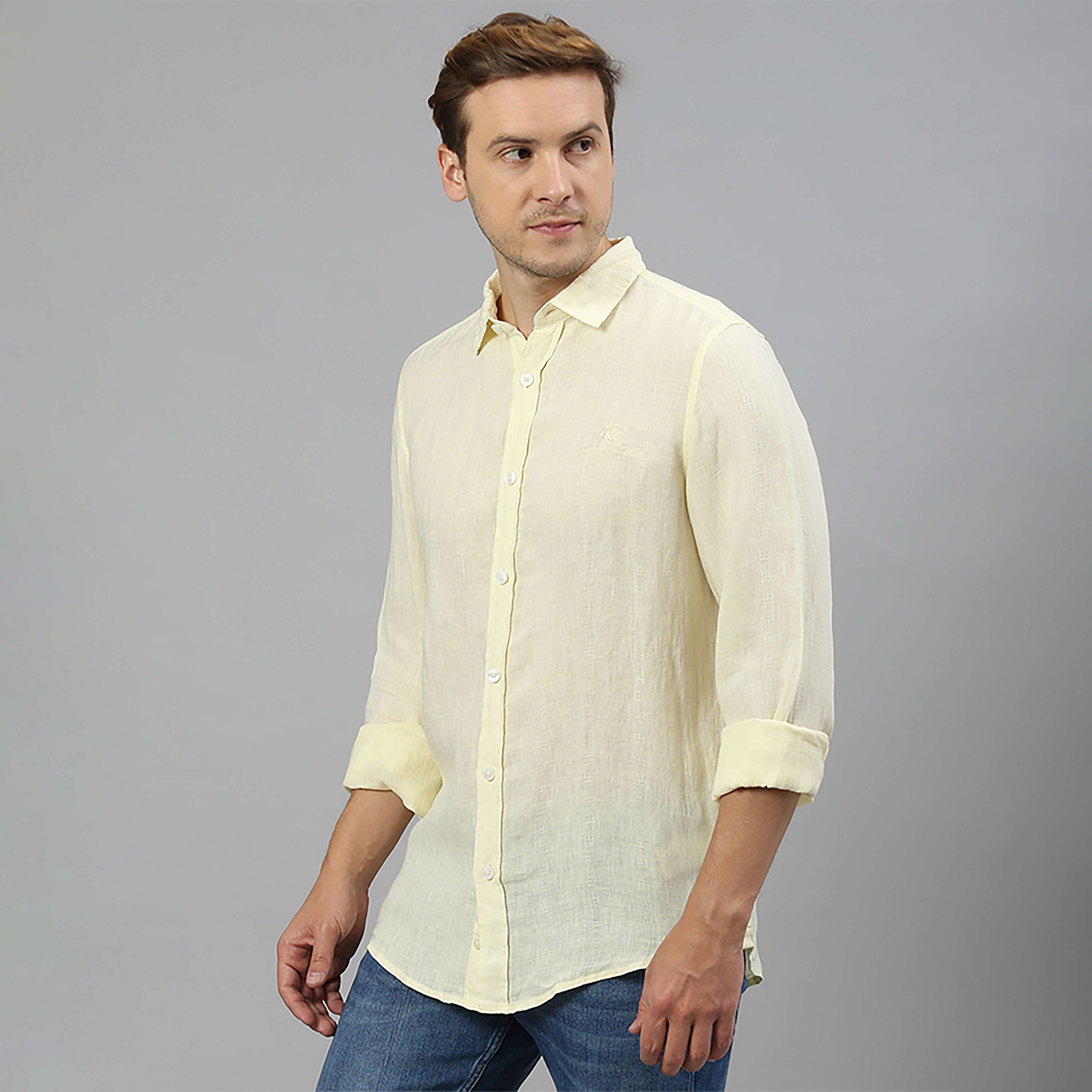 قميص كاجوال بياقة مزخرفة وأكمام طويلة من بيفرلي هيلز بولو كلوب-men-clothing-shirts-image-6