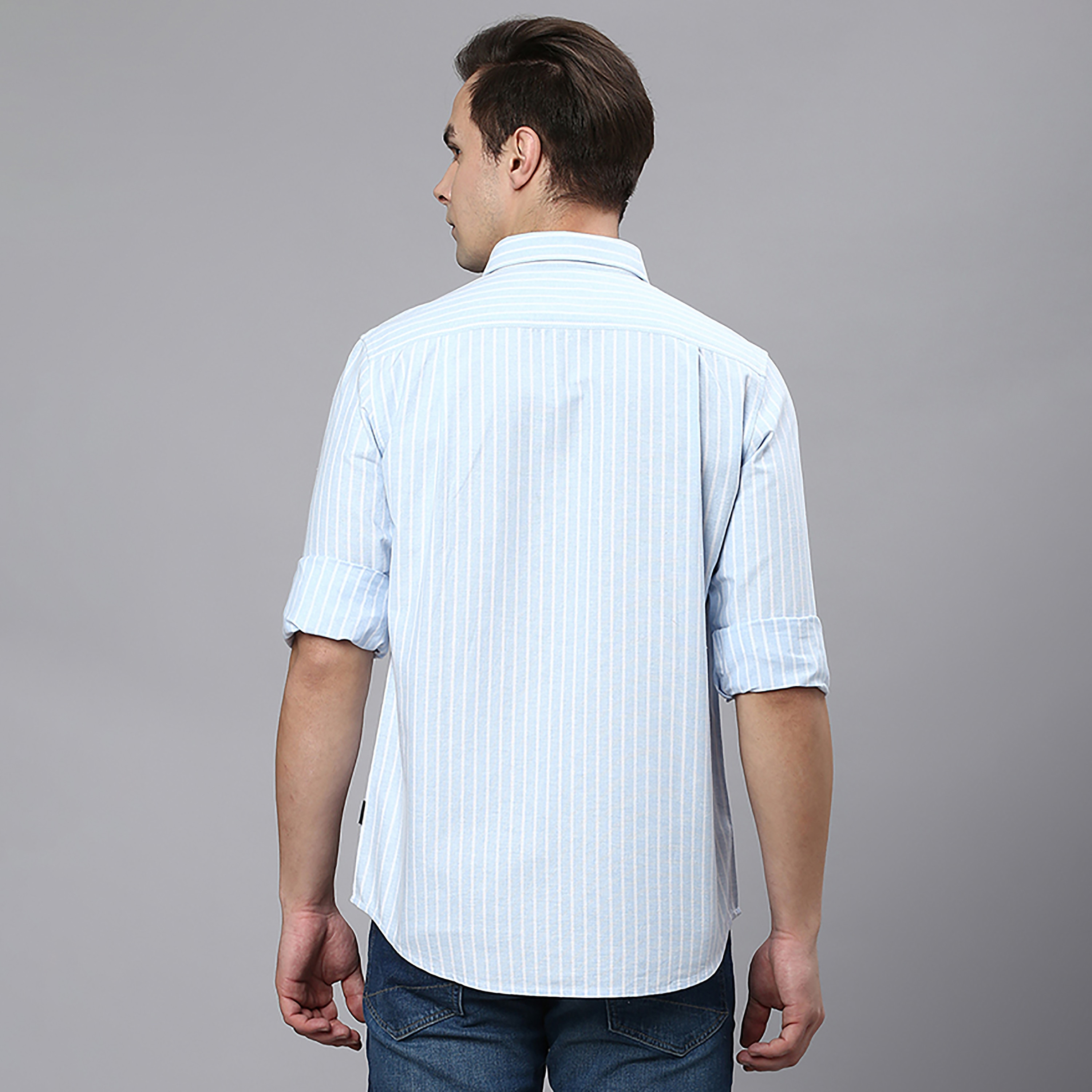 قميص كاجوال بياقة مزينة بأشرطة وأكمام طويلة من بيفرلي هيلز بولو كلوب-men-clothing-shirts-image-4