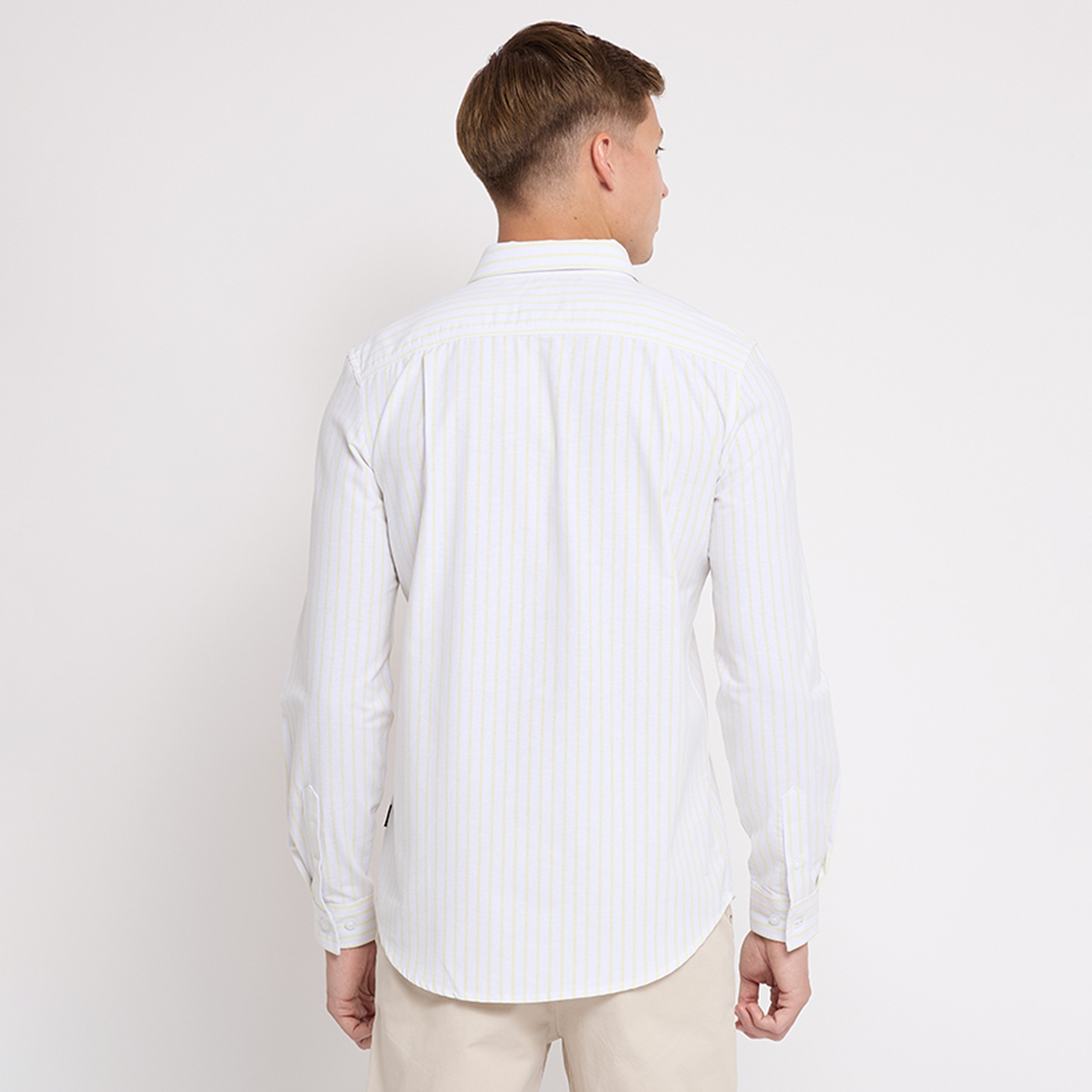 نادي بيفرلي هيلز للبولو قميص رجالي بياقة مخططة بأكمام طويلة-men-clothing-shirts-image-4
