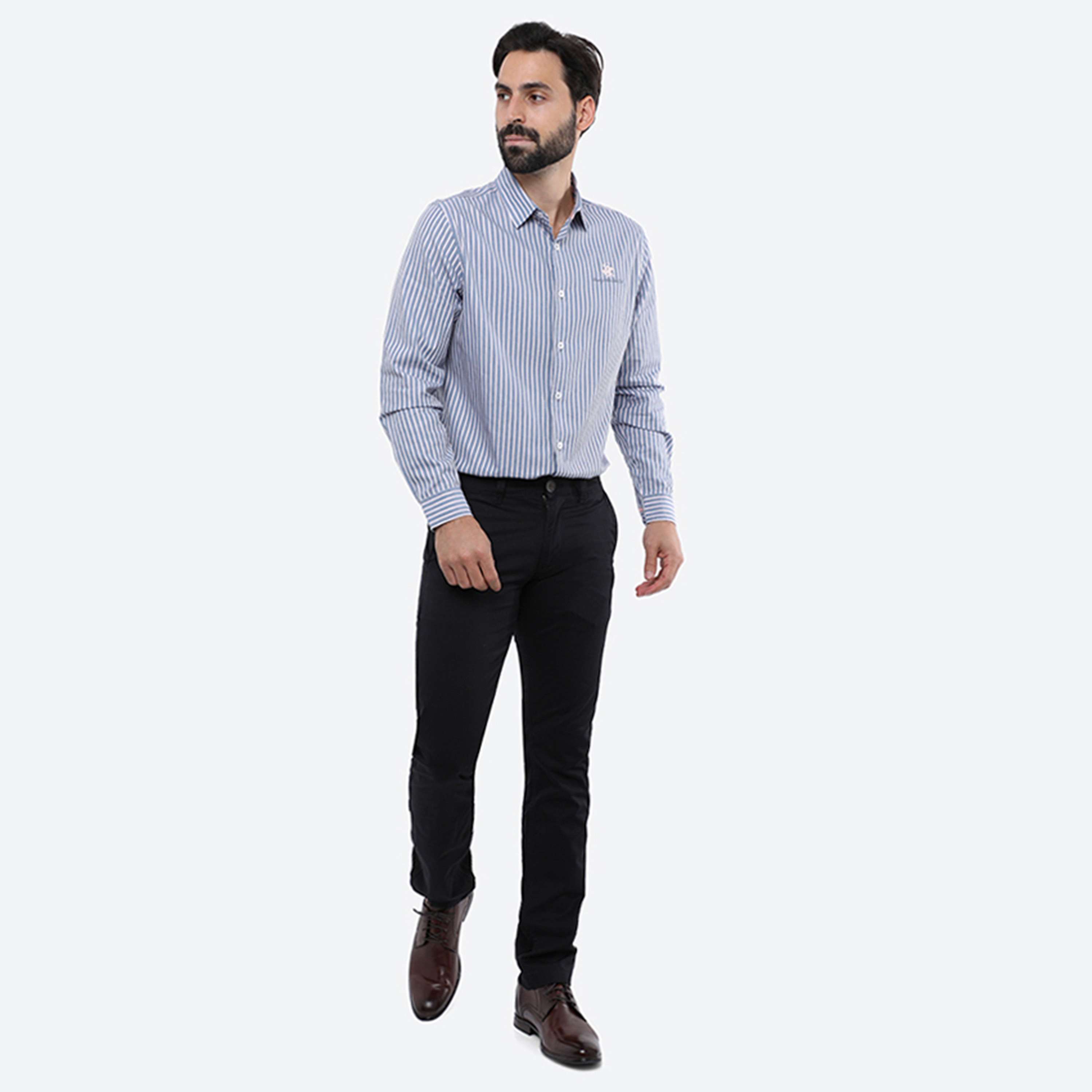بنطال فارمل من بيفرلي هيلز بولو كلوب ذو سليم فت-men-clothing-bottoms-trousersandchinos-trousers-image-2