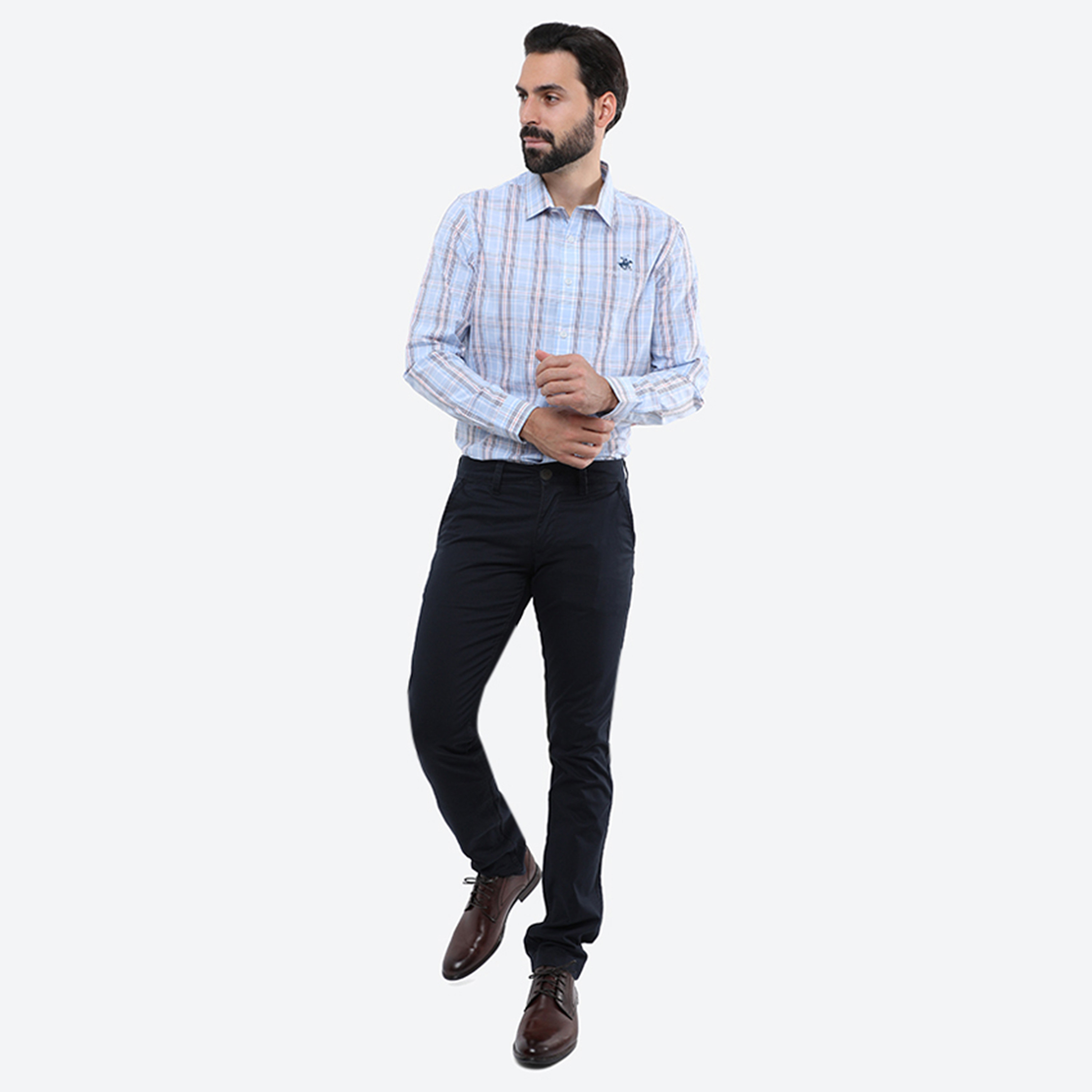 بنطال فارمل من بيفرلي هيلز بولو كلوب ذو سليم فت-men-clothing-bottoms-trousersandchinos-trousers-image-10