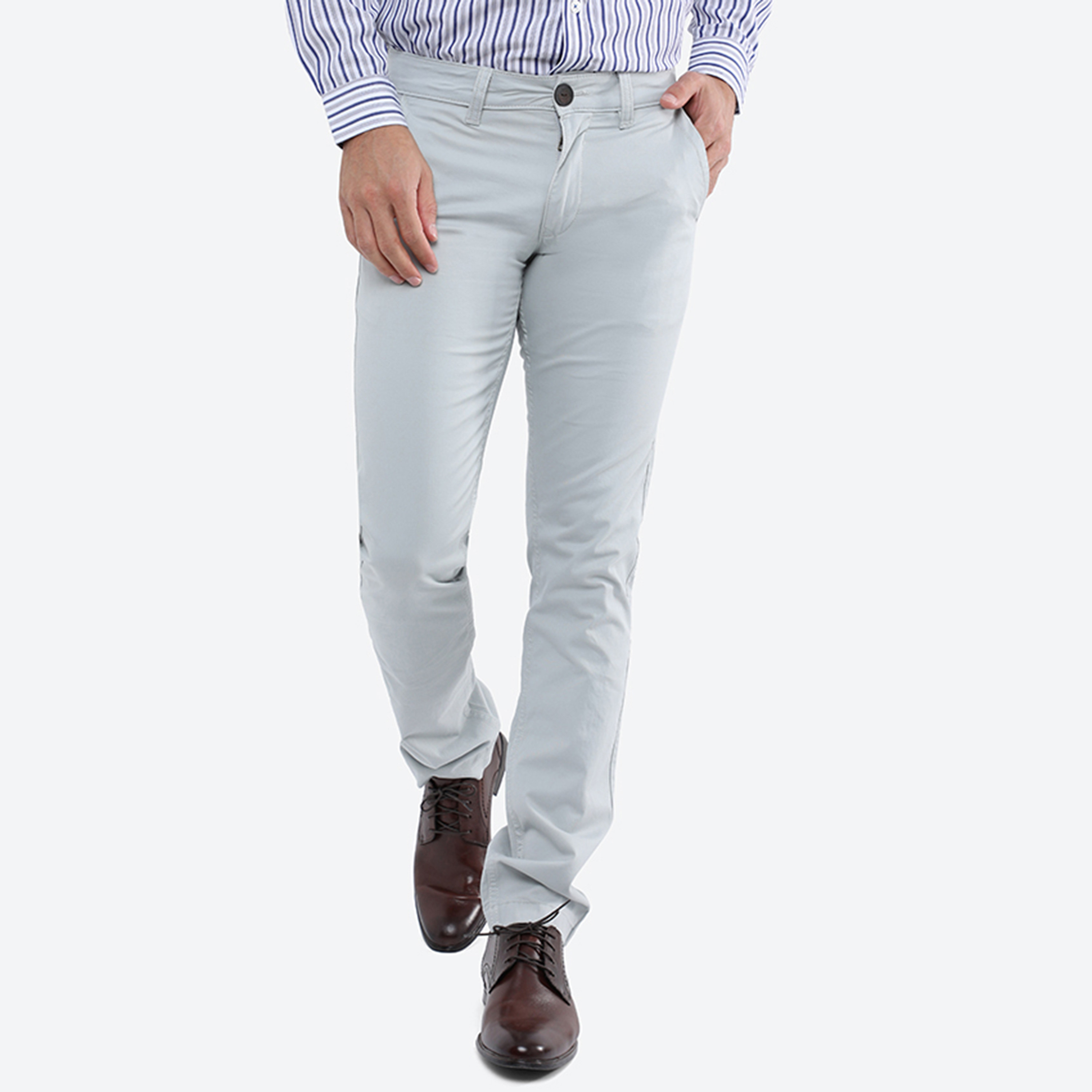 بنطال فارمل من بيفرلي هيلز بولو كلوب ذو سليم فت-men-clothing-bottoms-trousersandchinos-trousers-image-13