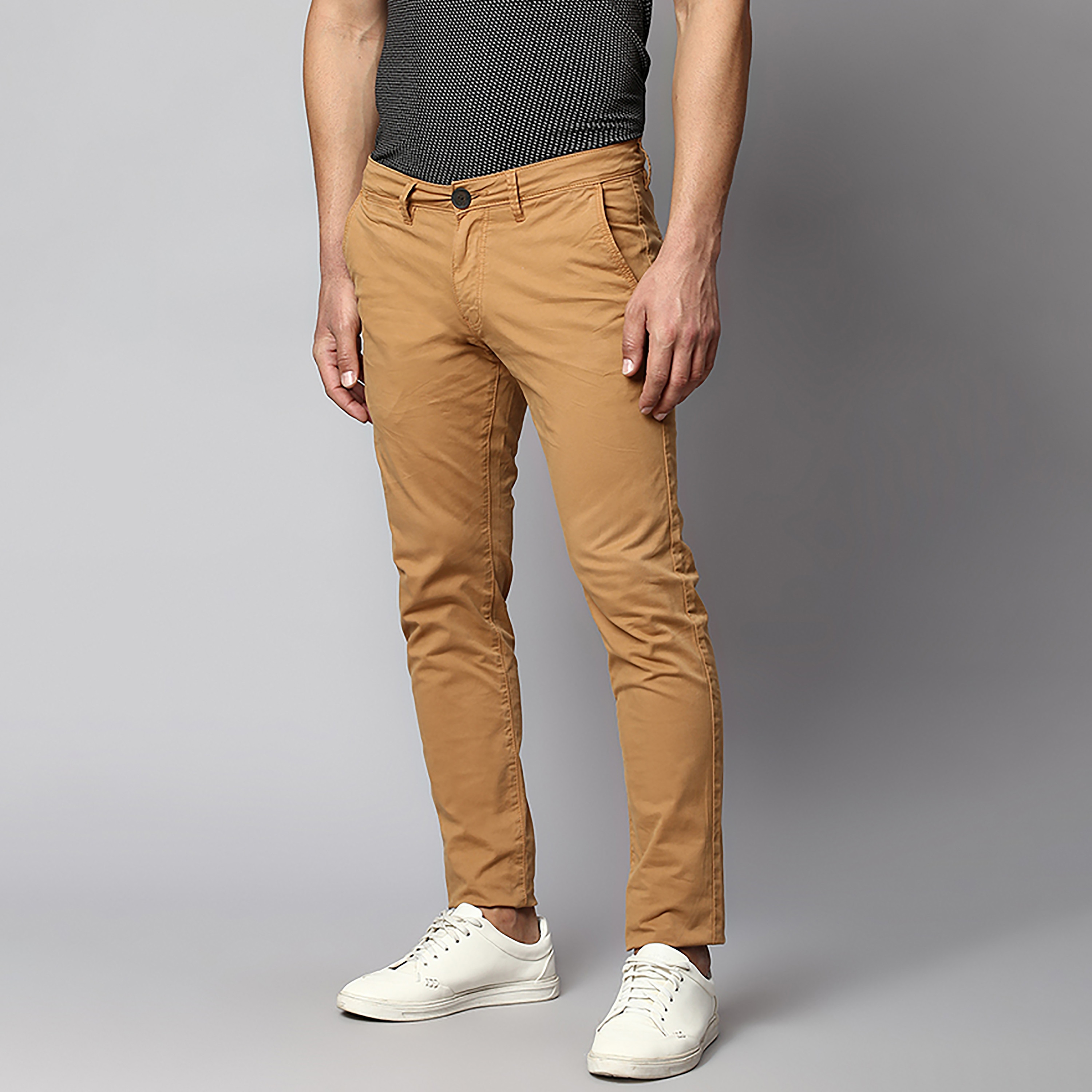 سروال سادة متوسط الارتفاع من بيفرلي هيلز بولو كلوب-men-clothing-bottoms-trousersandchinos-trousers-image-2
