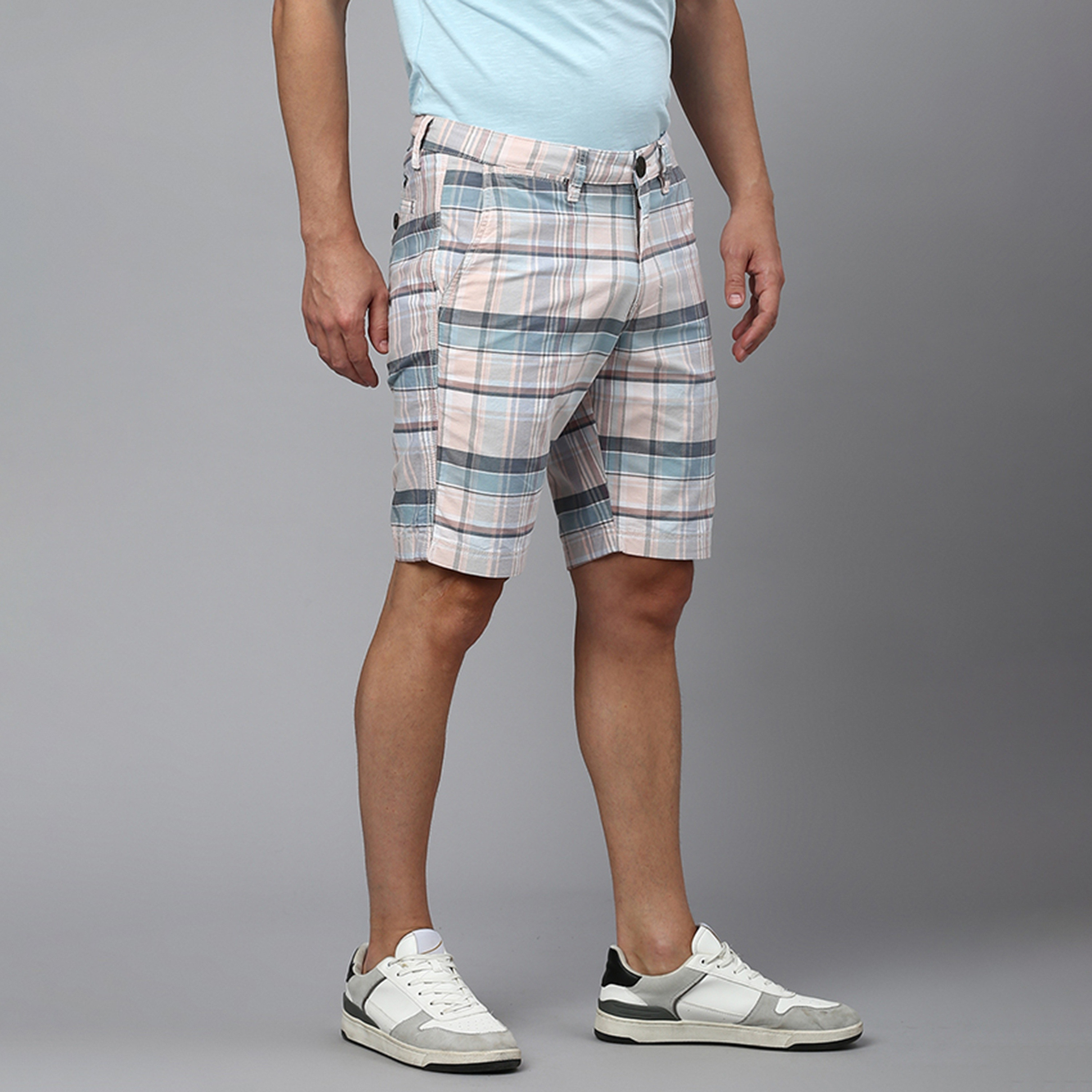 شورت الرجال القصير القصير بزر متوسط الارتفاع وسحاب من نادي بيفرلي هيلز للبولو-men-clothing-bottoms-shorts-image-3