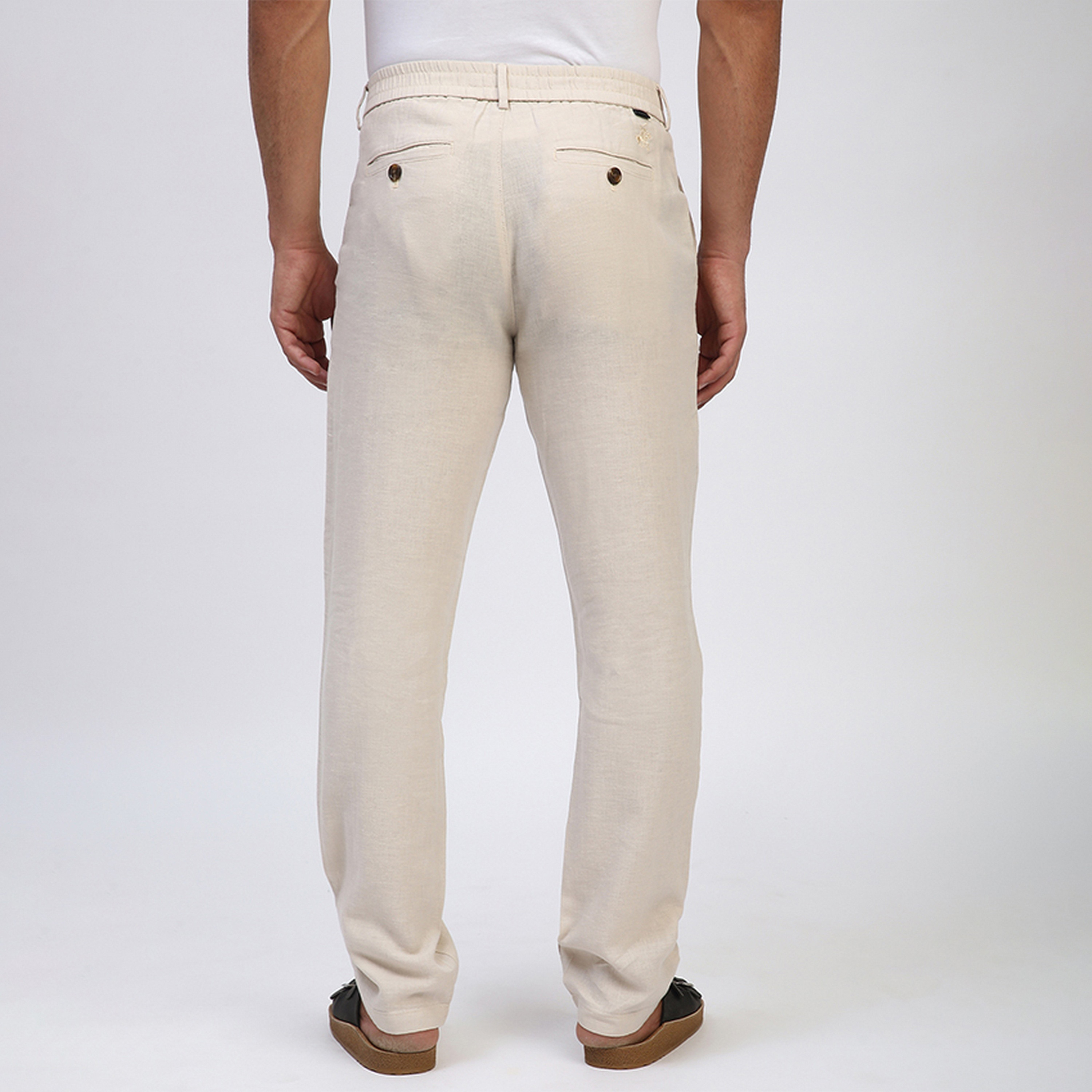 Beverly Hills Polo Club Slim Fit Plain Mid-Rise Men's Chinos-men-clothing-bottoms-trousersandchinos-chinos-image-4