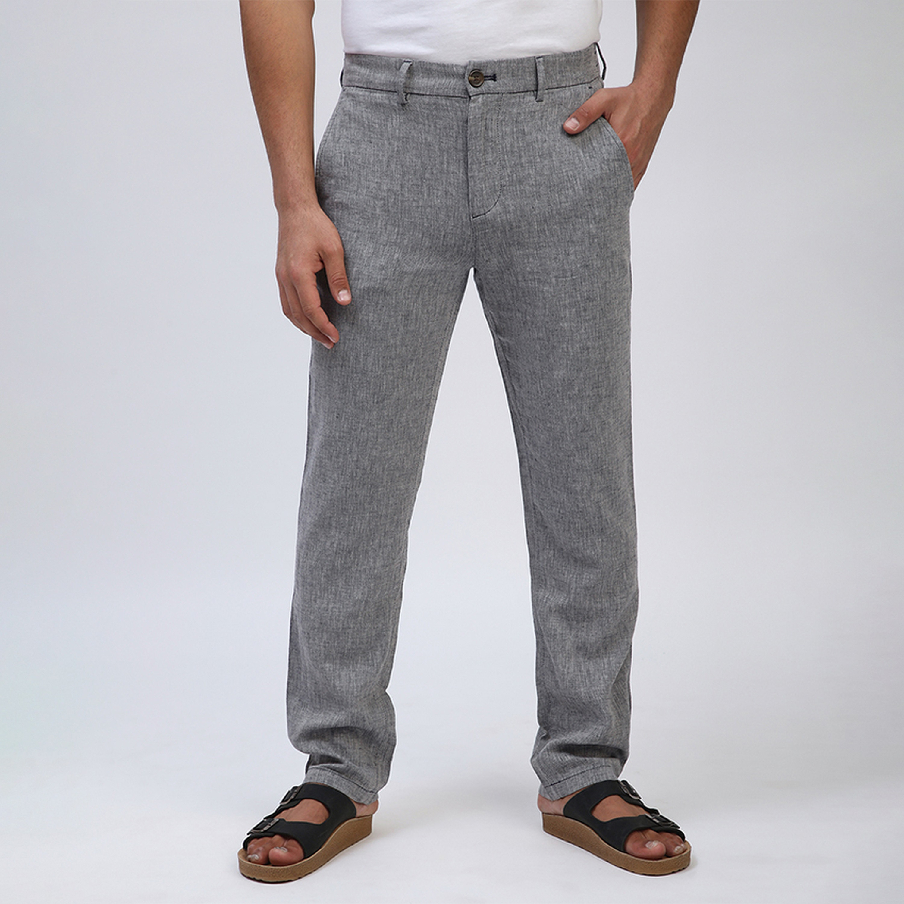 بنطال تشينو رجالي بقصة ضيقة وخصر متوسط من بيفرلي هيلز بولو كلوب-men-clothing-bottoms-trousersandchinos-chinos-image-9