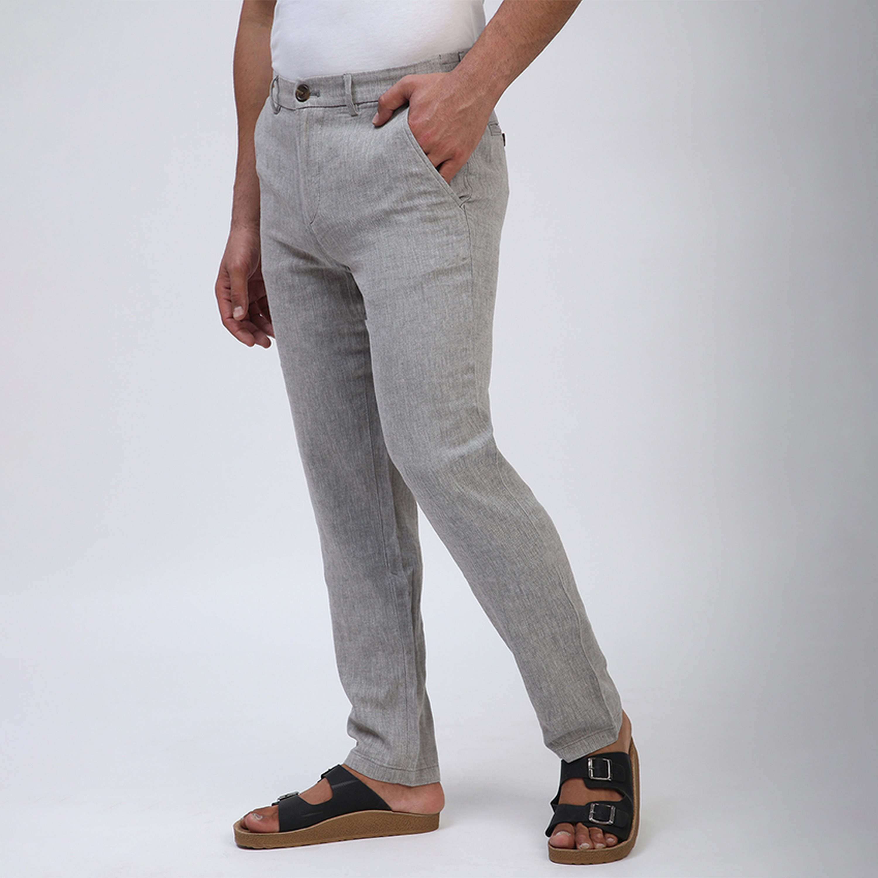بنطال تشينو رجالي بقصة ضيقة وخصر متوسط من بيفرلي هيلز بولو كلوب-men-clothing-bottoms-trousersandchinos-chinos-image-6