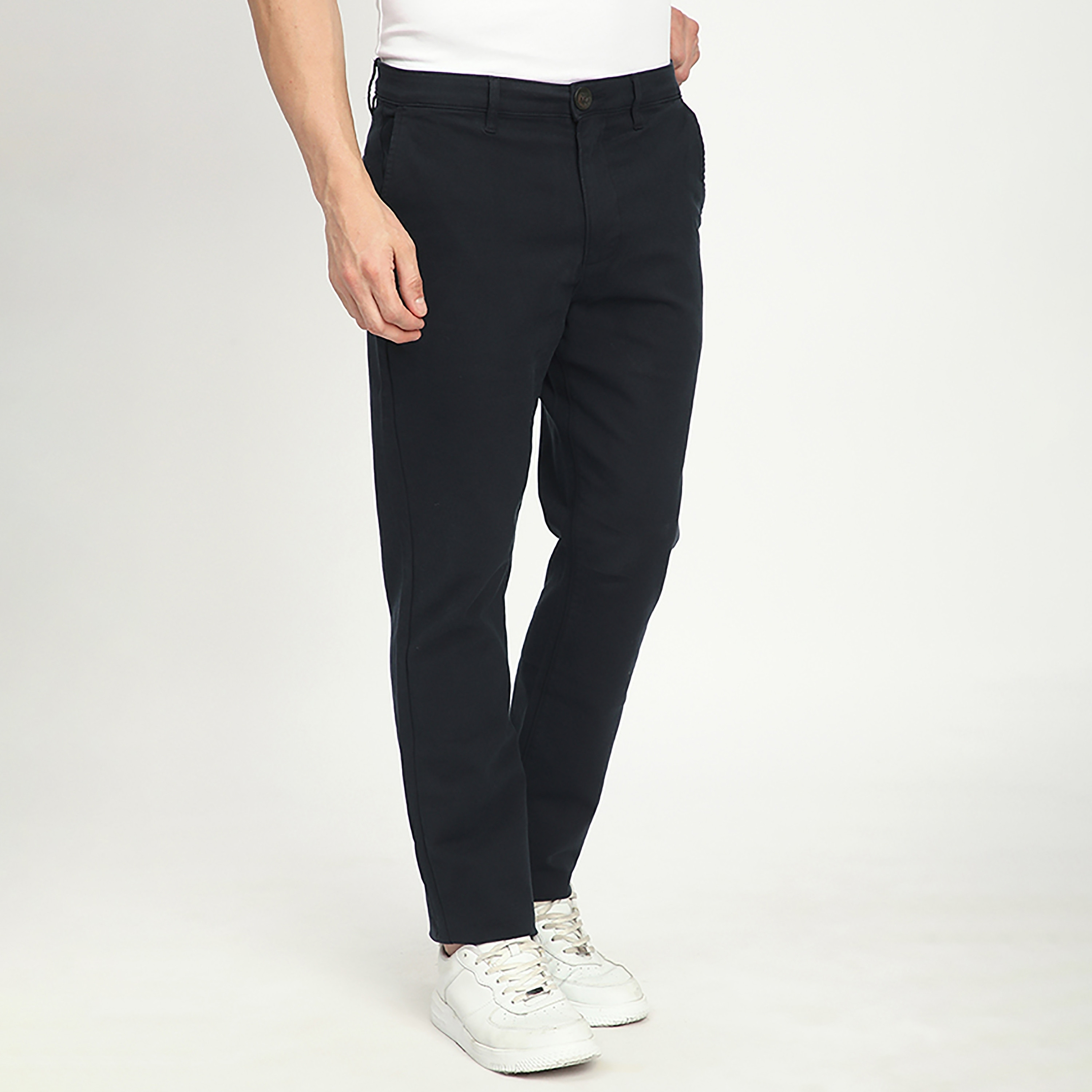 Beverly Hills Polo Club Plain Mid-Rise Button with Zip Fly Men's Chinos-men-clothing-bottoms-trousersandchinos-chinos-image-3