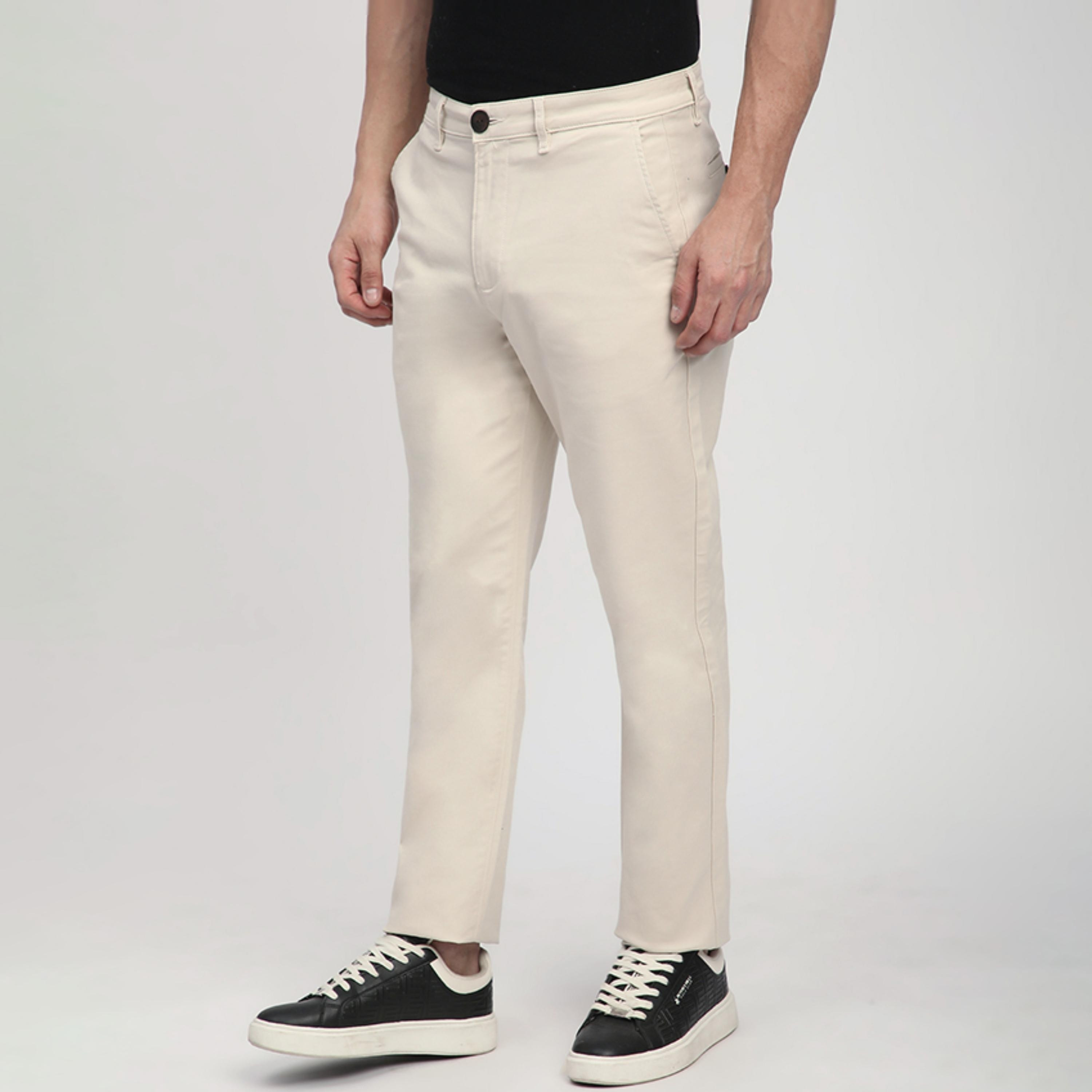 بنطلون تشينو رجالي سادة متوسط الارتفاع مع زر وسحاب من بيفرلي هيلز بولو كلوب-men-clothing-bottoms-trousersandchinos-chinos-image-10