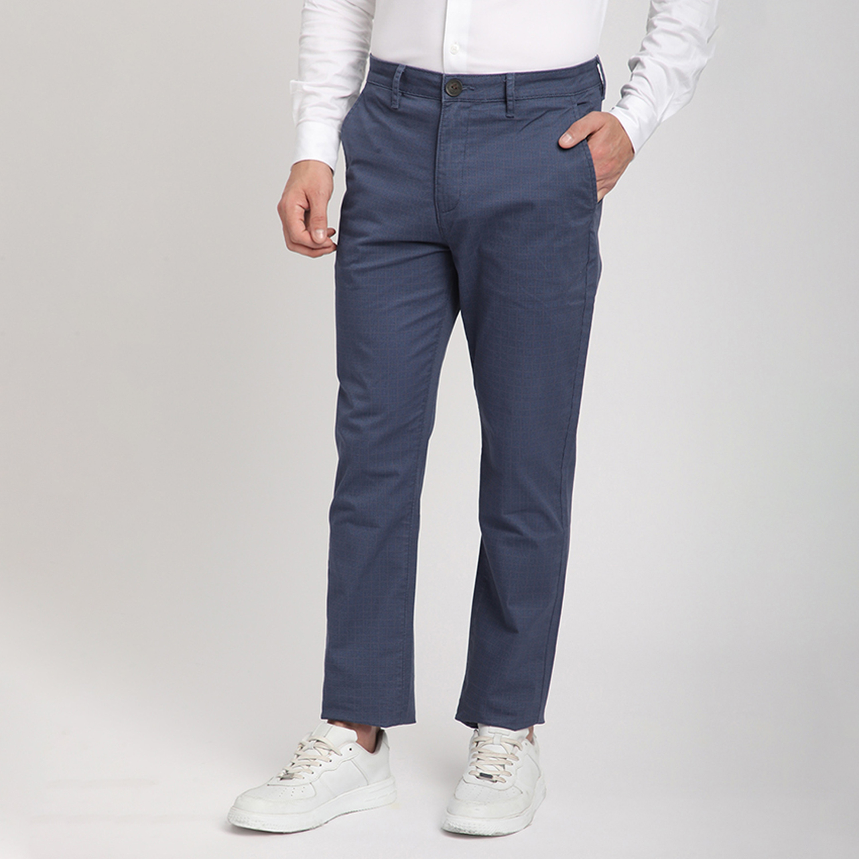 Beverly Hills Polo Club Plain Mid-Rise Button & Zip Fly Men's Trousers-PROMO_CP_BHPC_101125-image-2