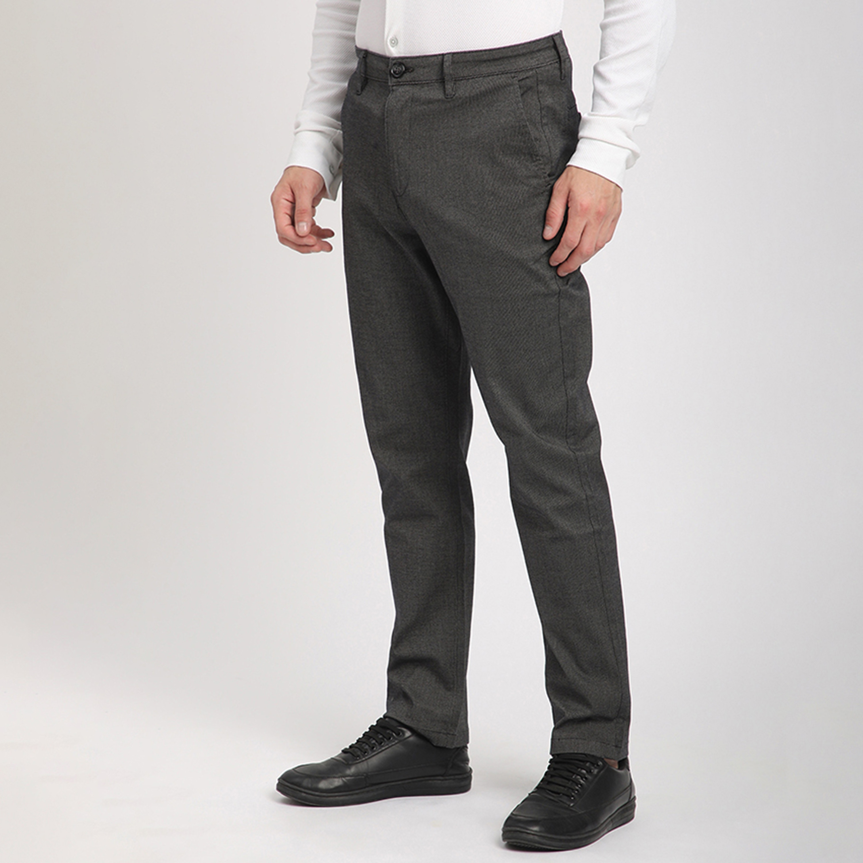 Beverly Hills Polo Club Plain Mid-Rise Button & Zip Fly Men's Trousers-PROMO_CP_BHPC_101125-image-2