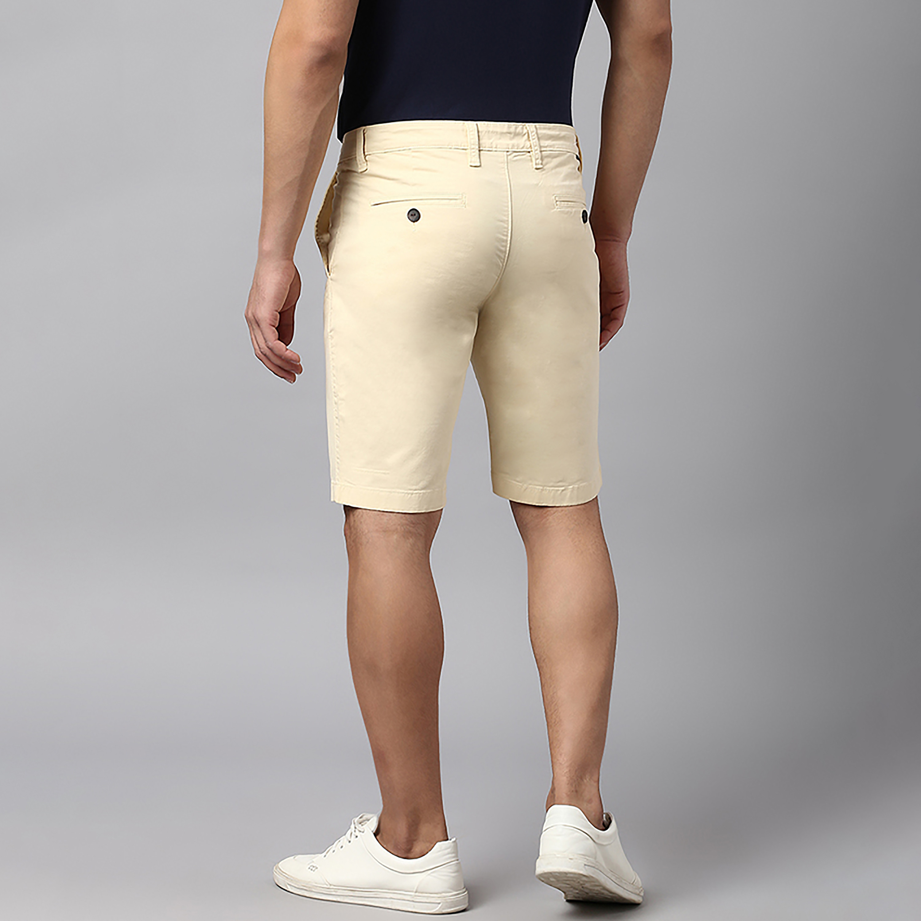 Beverly Hills Polo Club Plain Mid-Rise Shorts-men-clothing-bottoms-shorts-image-4