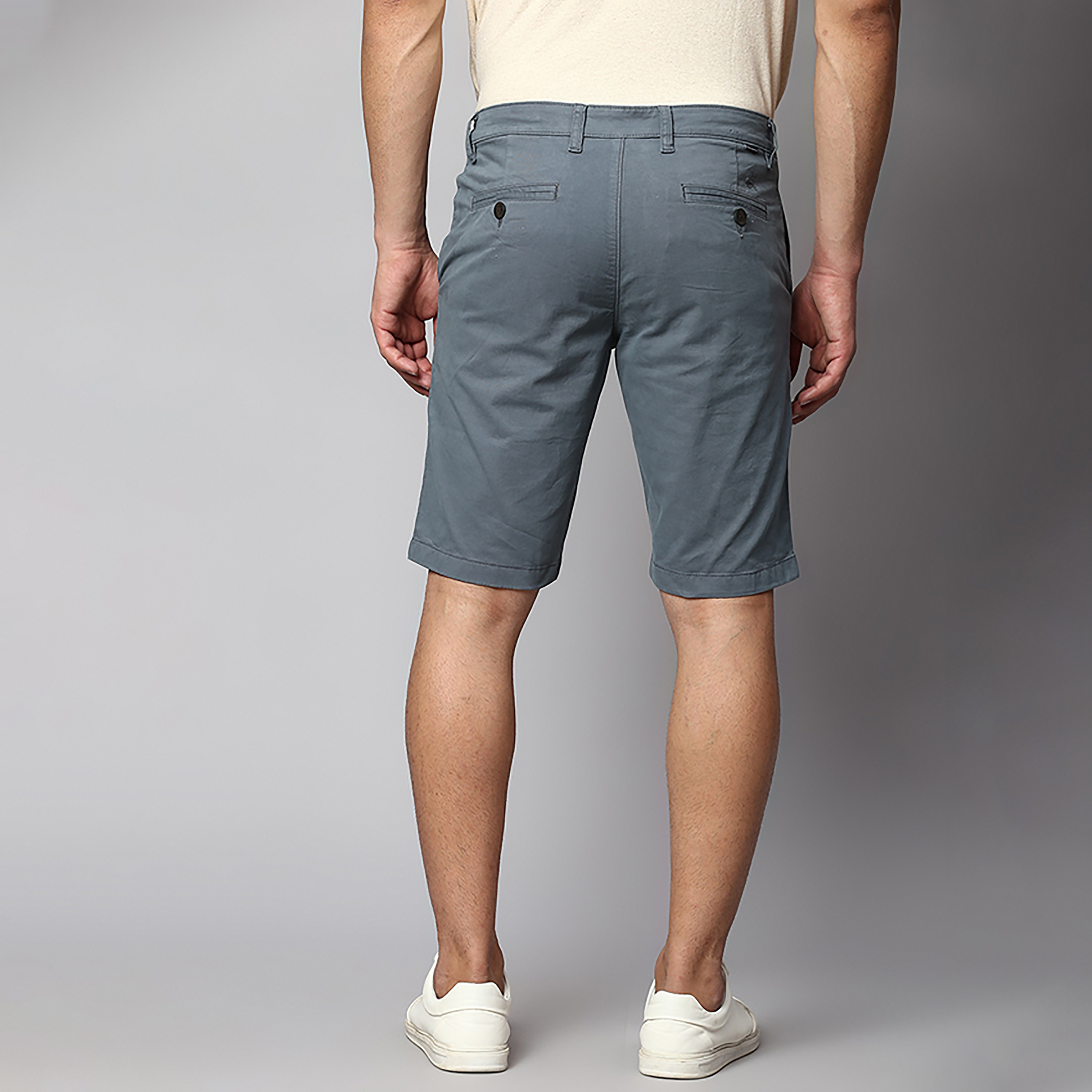 Beverly Hills Polo Club Plain Mid-Rise Buttoned Shorts-men-clothing-bottoms-shorts-image-4