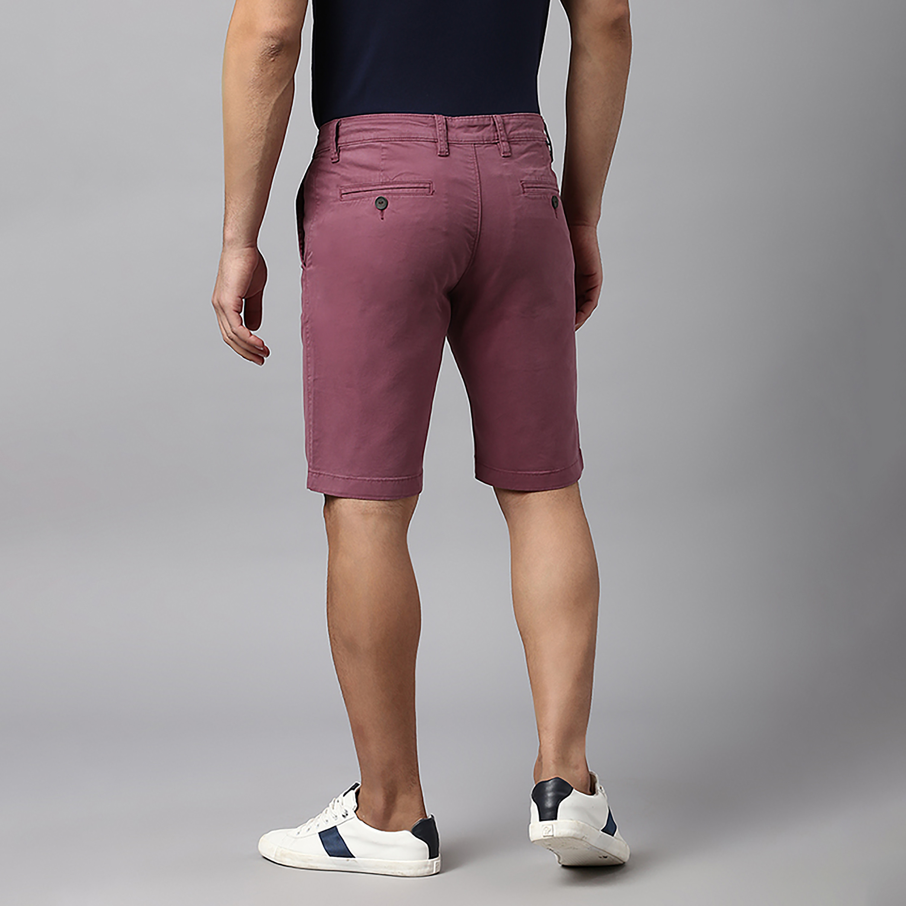 Beverly Hills Polo Club Plain Mid-Rise Buttoned Shorts-men-clothing-bottoms-shorts-image-8
