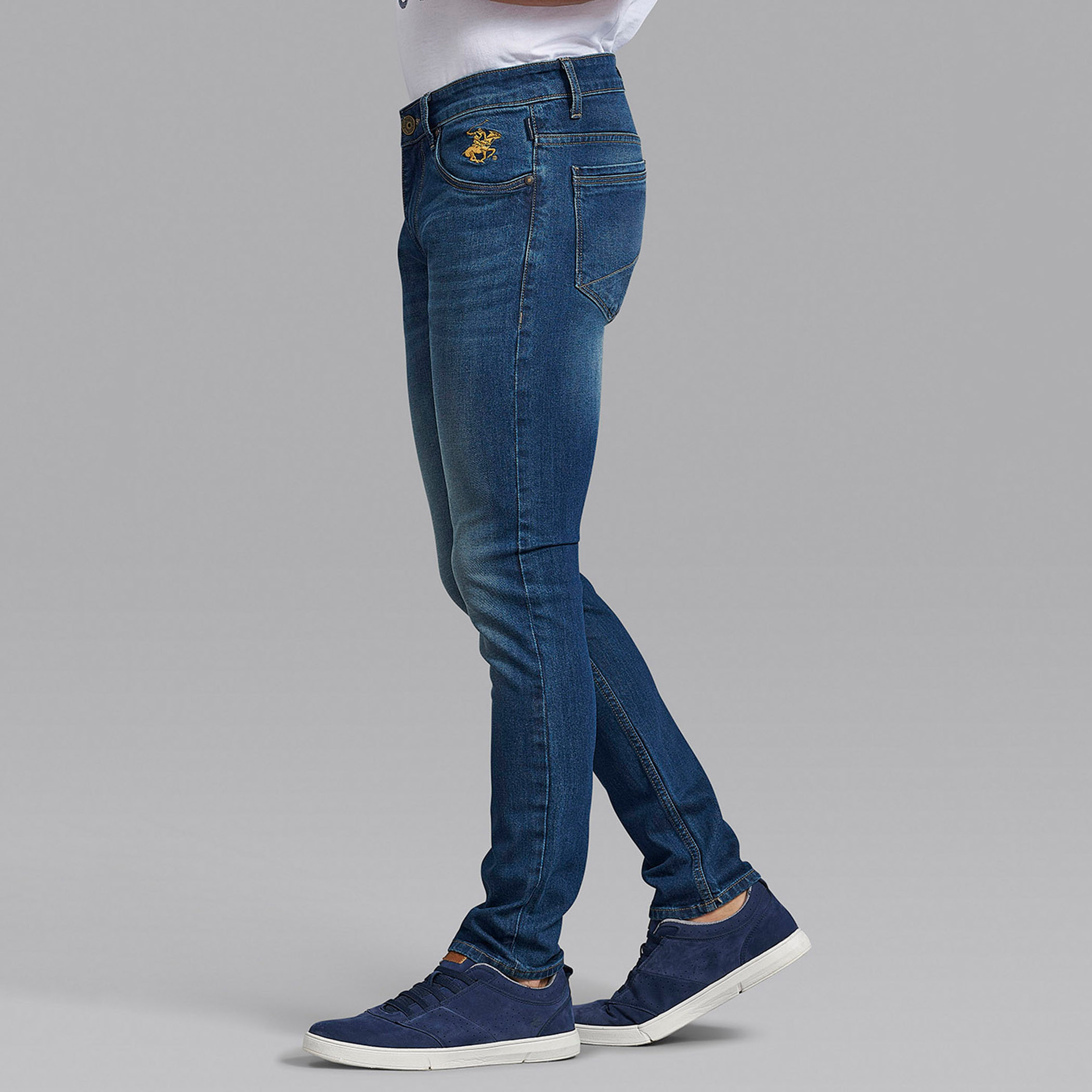 Beverly Hills Polo Club Men Blue Solid Jeans with Pockets-men-clothing-bottoms-jeans-image-6