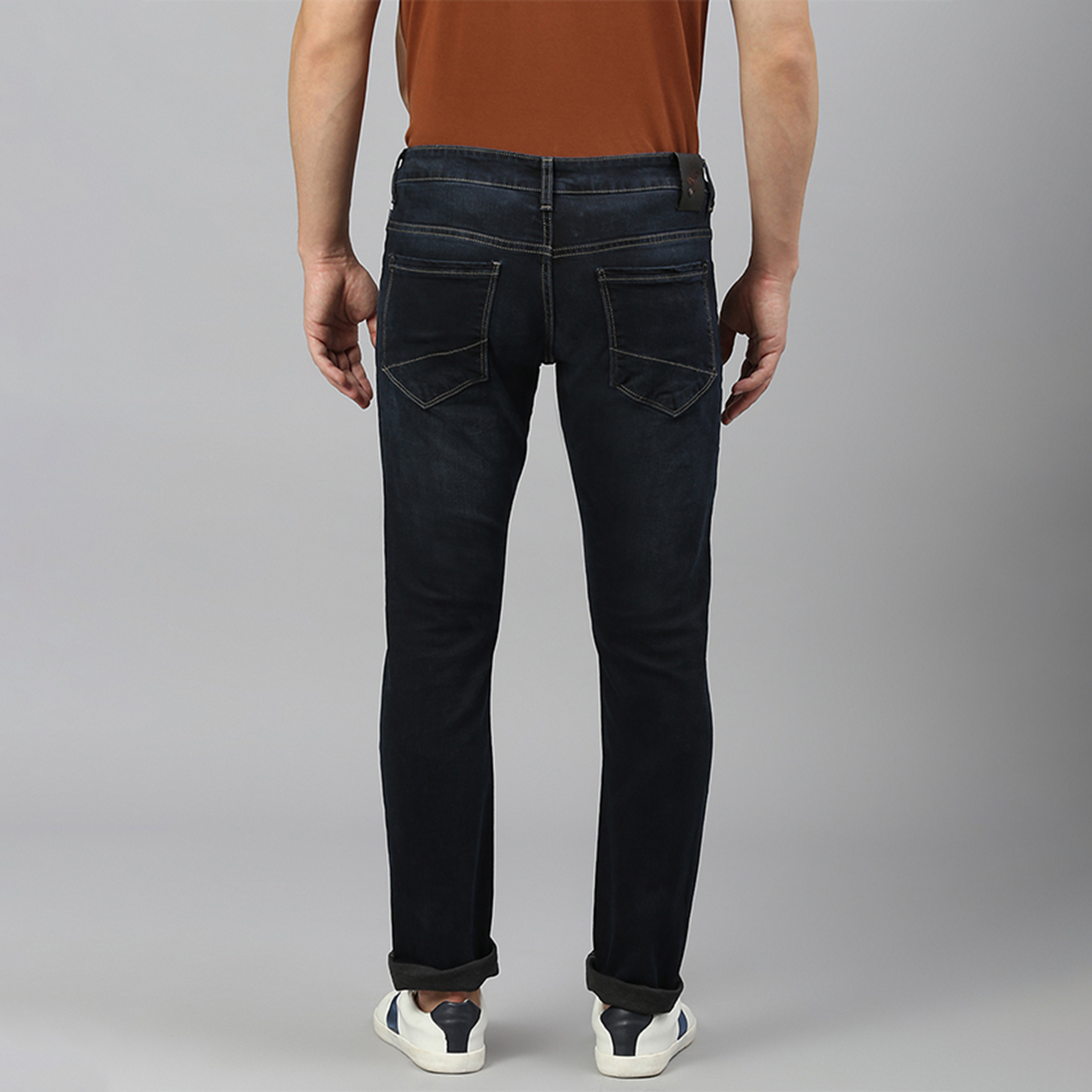 بنطال جينز أزرق ذو سكيني فت مع مرتفع ومتوسط من بيفرلي هيلز بولو كلوب للرجال-men-clothing-bottoms-jeans-image-4
