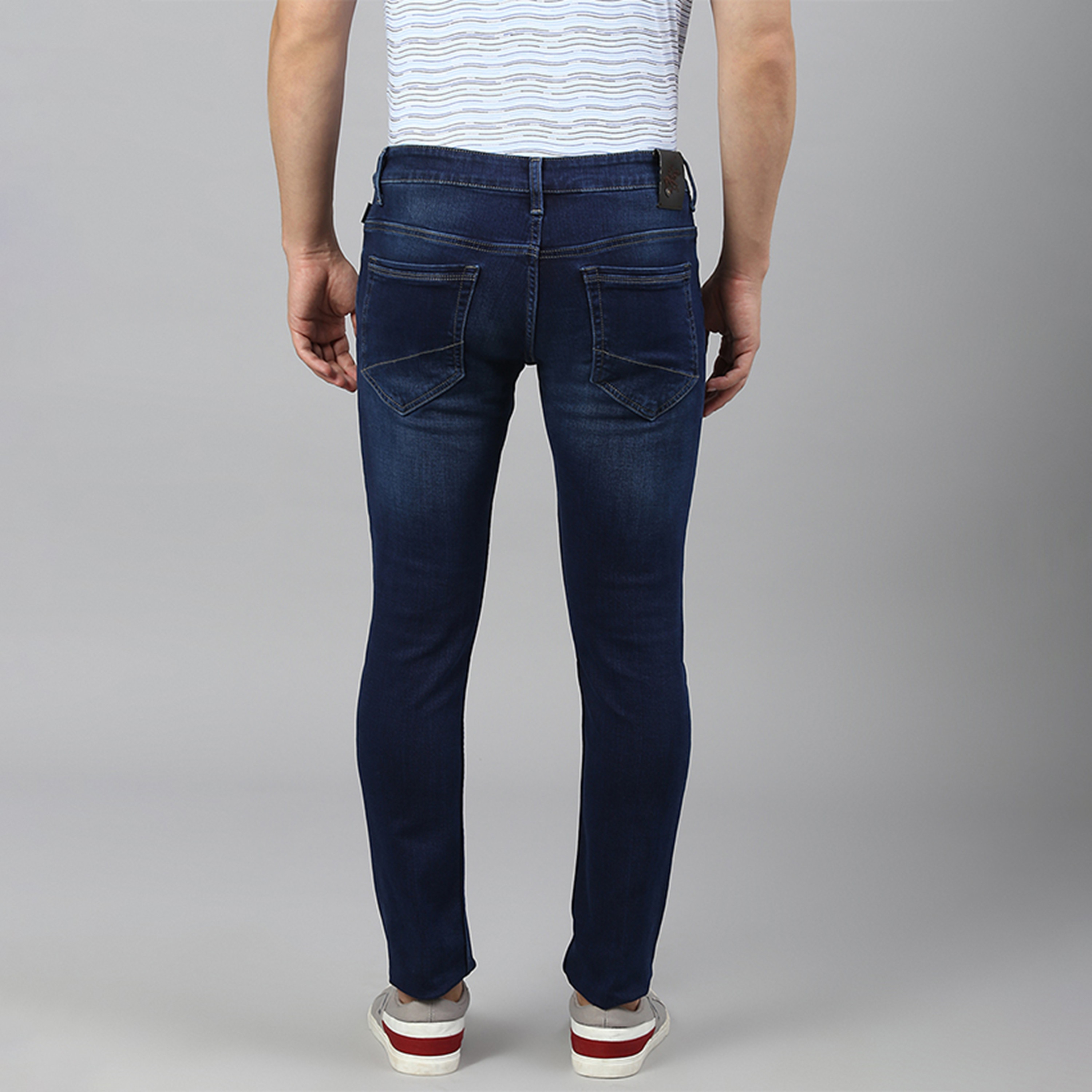 Beverly Hills Polo Club Men's Blue Skinny Fit Mid-Rise Jeans-men-clothing-bottoms-jeans-image-4