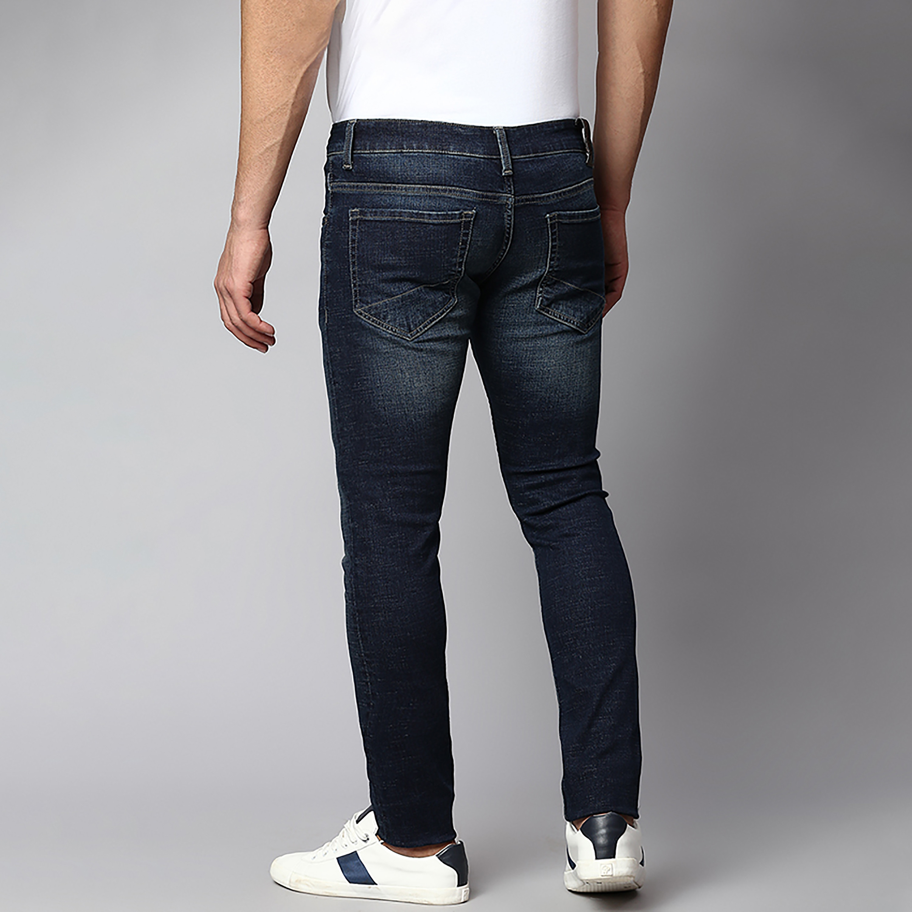 بنطال جينز أزرق ذو سكيني فت مع مرتفع ومتوسط من بيفرلي هيلز بولو كلوب للرجال-men-clothing-bottoms-jeans-image-4