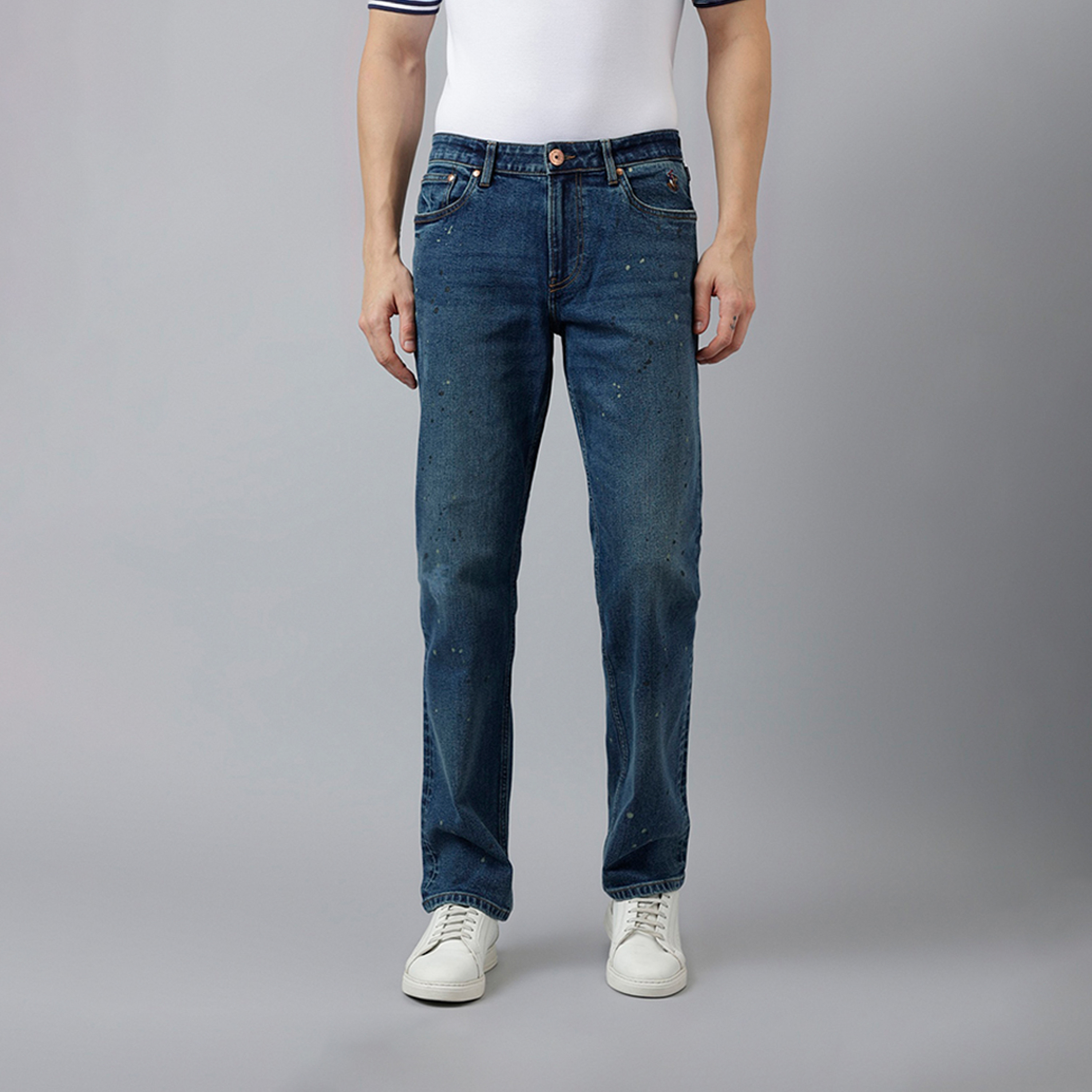 Beverly Hills Polo Club Men's Regular Fit Mid-Rise Jeans-men-clothing-bottoms-jeans-image-1