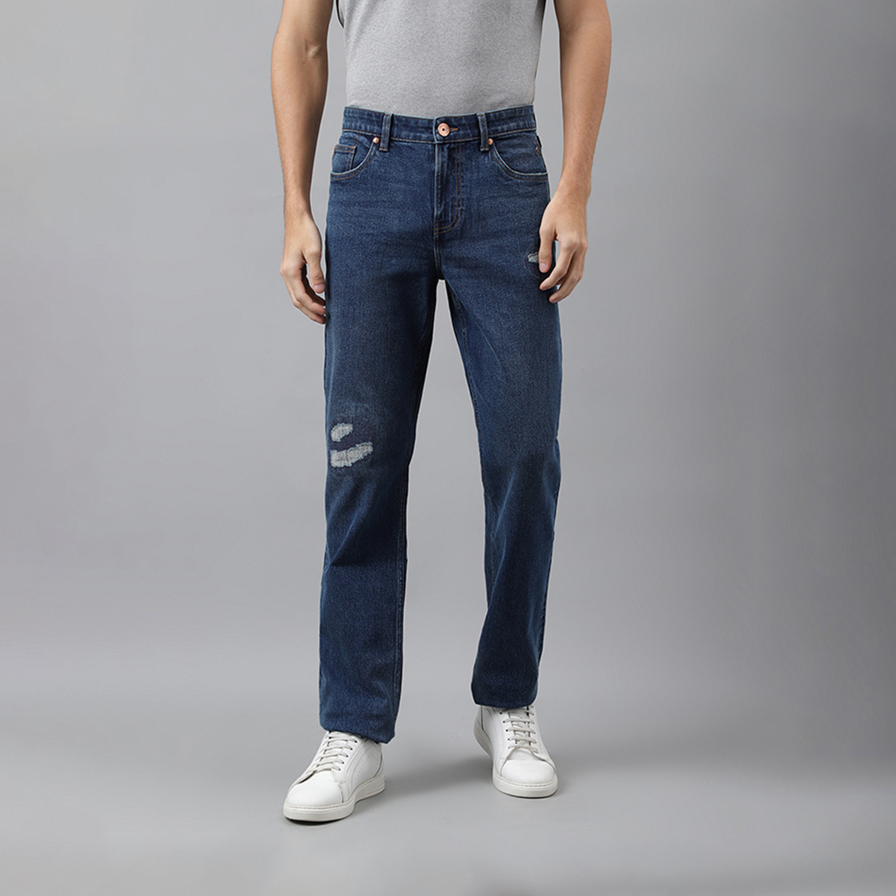 Beverly Hills Polo Club Men's Regular Fit Mid-Rise Jeans-men-clothing-bottoms-jeans-image-1