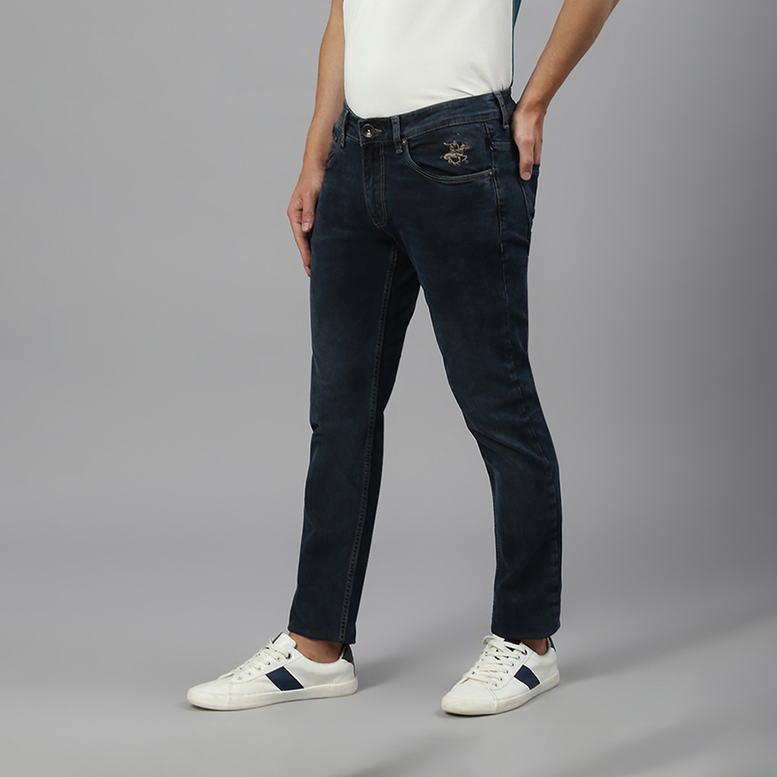 Beverly Hills Polo Club Men's Regular Fit Mid-Rise Jeans-men-clothing-bottoms-jeans-image-2