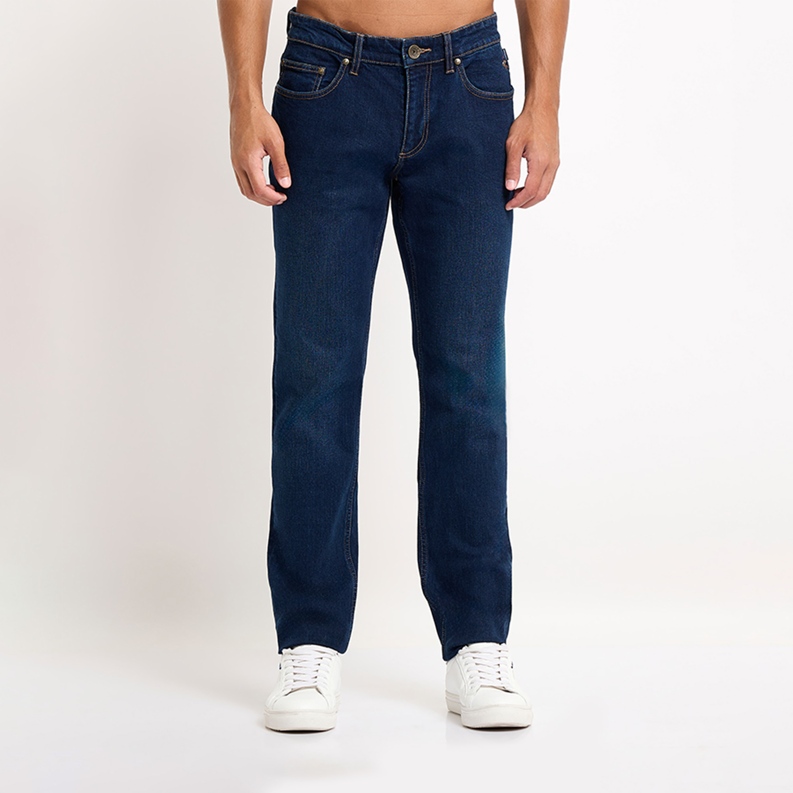 بنطلون جينز جينز جينز مستقيم متوسط الارتفاع للرجال من بيفرلي هيلز بولو كلوب-men-clothing-bottoms-jeans-image-1