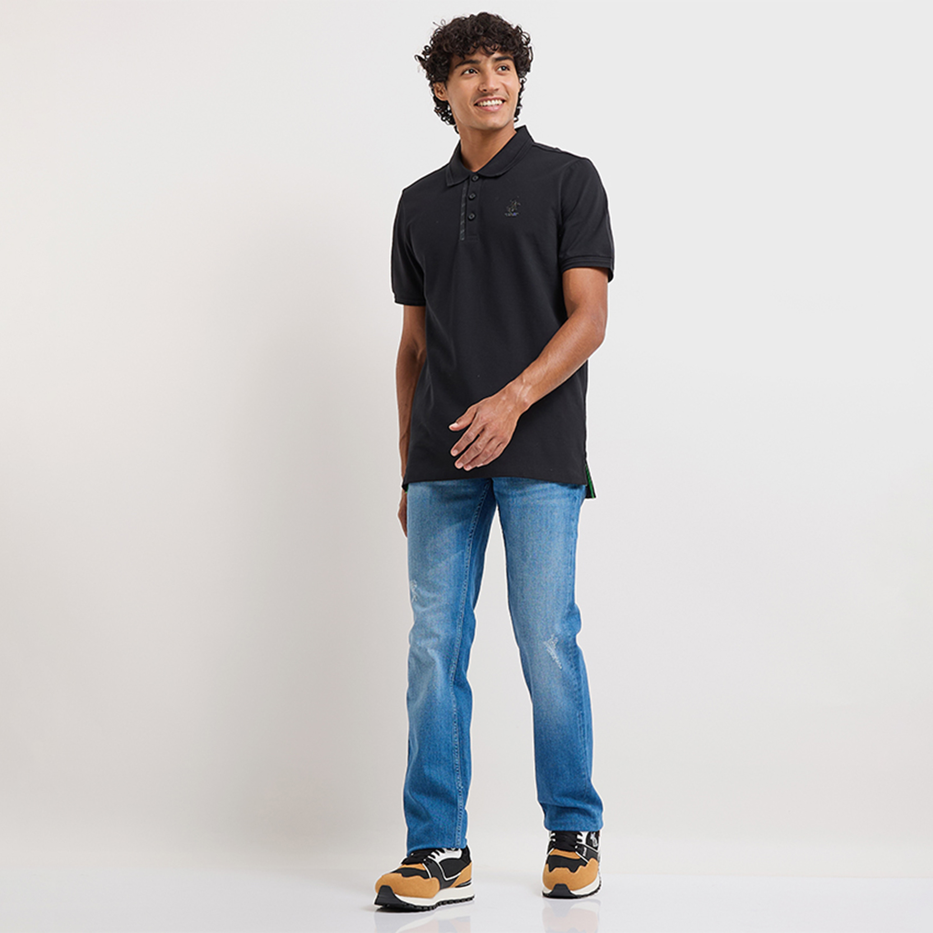 بنطال جينز مغسول ذو سليم فت مع متوسط ​​الارتفاع من بيفرلي هيلز بولو كلوب-men-clothing-bottoms-jeans-image-2