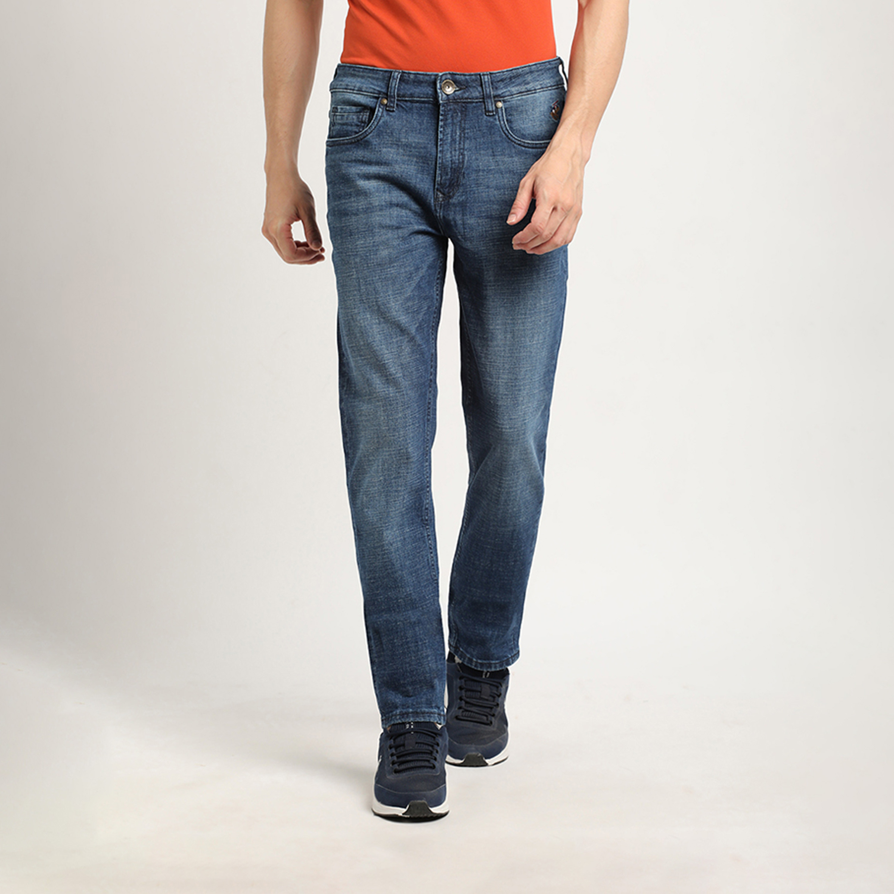بيفرلي هيلز كلوب-  بنطلون جينز رجالي مستقيم الخصر متوسط ​​الارتفاع-men-clothing-jeans-image-1