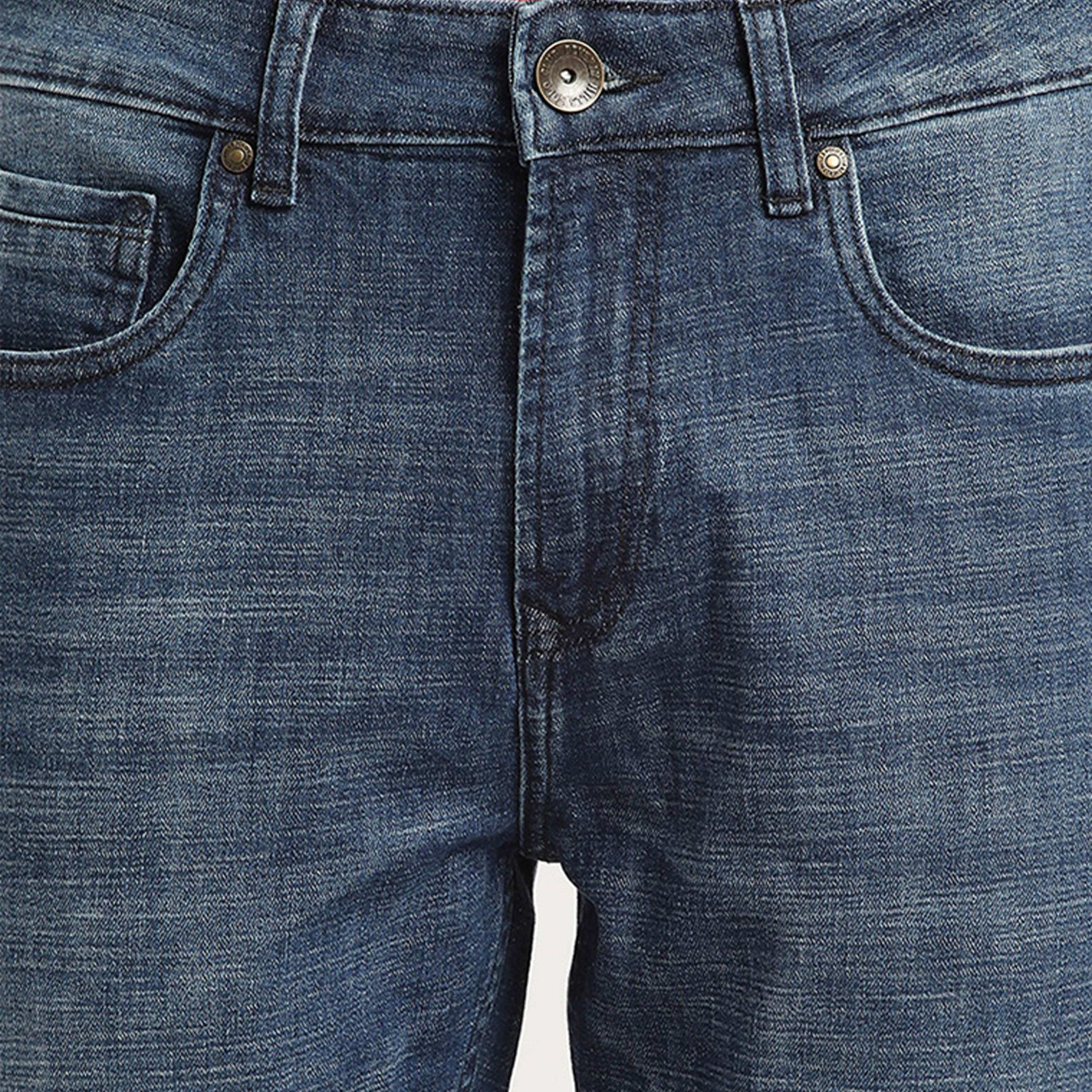 بيفرلي هيلز كلوب-  بنطلون جينز رجالي مستقيم الخصر متوسط ​​الارتفاع-men-clothing-jeans-image-2