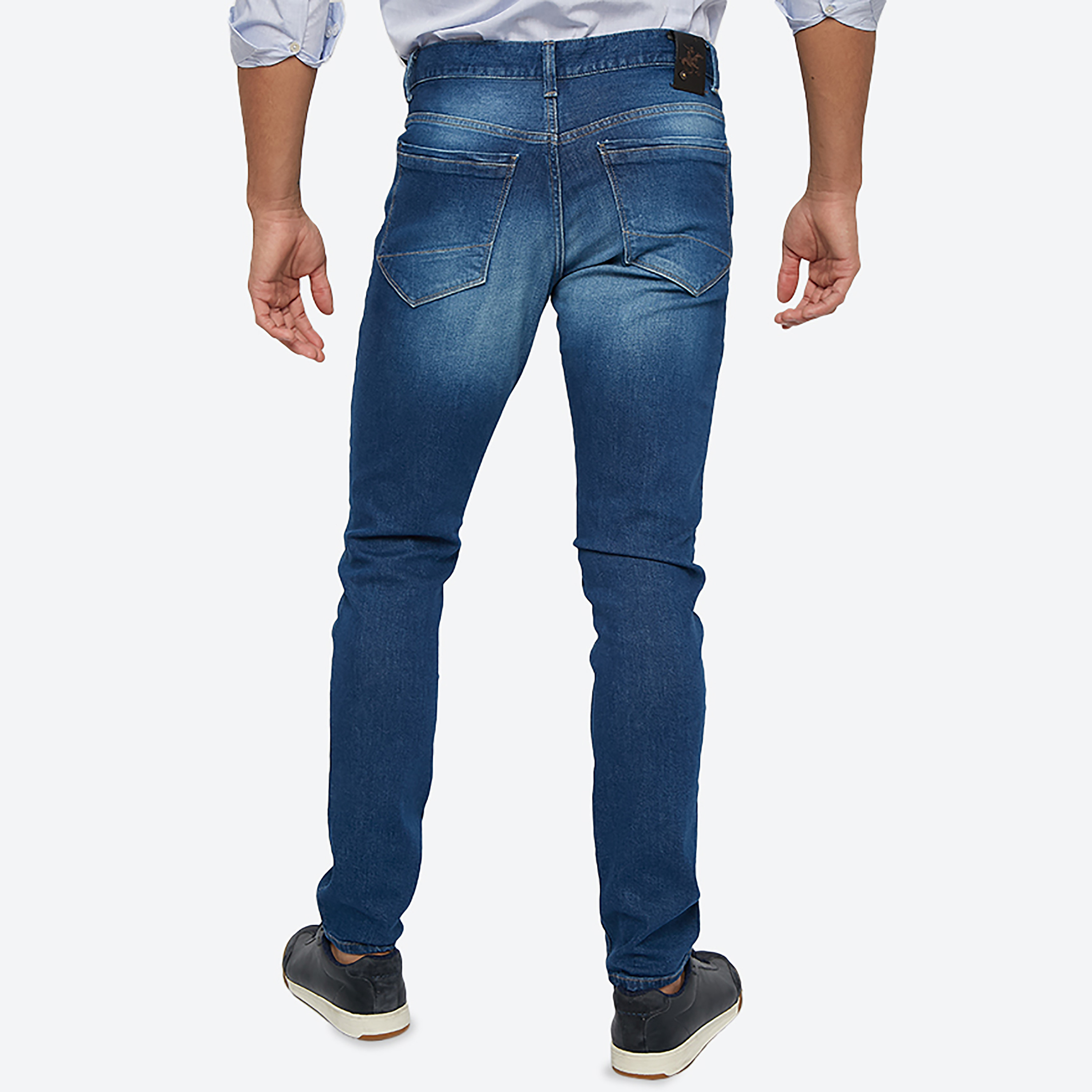 Beverly Hills Polo Club Indigo Skinny Fit Mid Waist Button Closure Jeans-men-clothing-bottoms-jeans-image-4