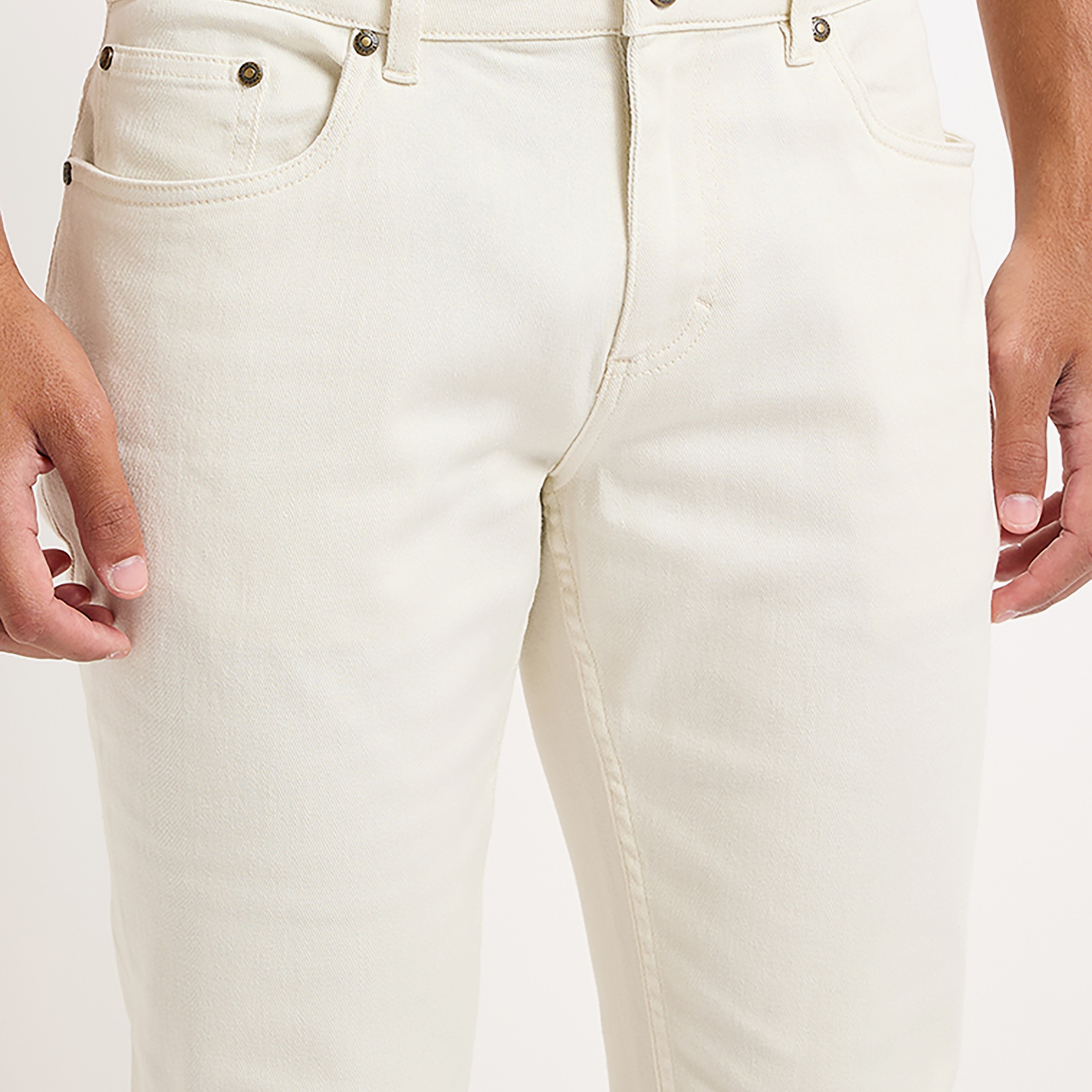 Beverly Hills Polo Club Slim Fit Plain Mid-Rise Men's Jeans-men-clothing-bottoms-jeans-image-2