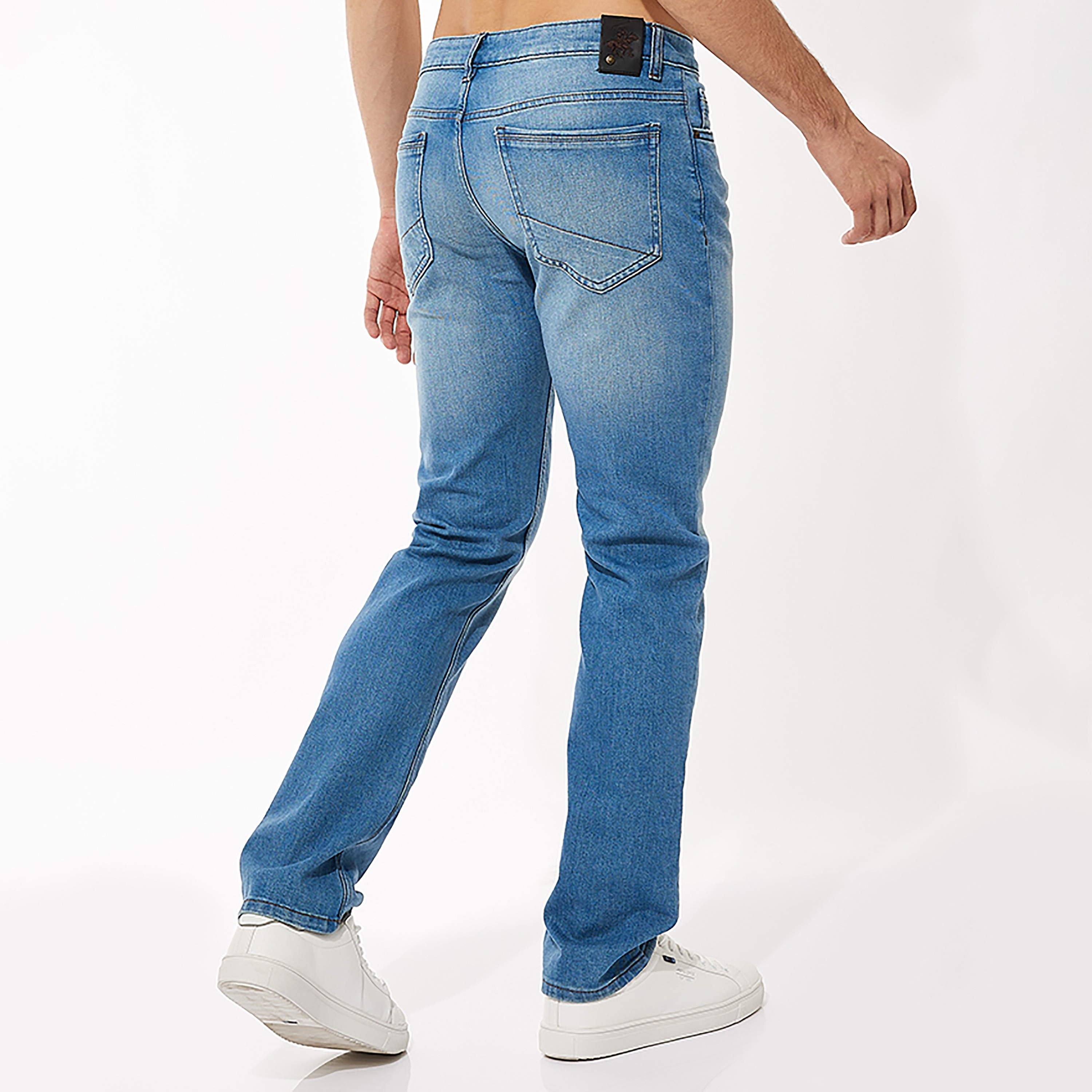 Beverly Hills Polo Club Washed Mid-Rise Button & Zip Fly Men's Jeans-men-clothing-bottoms-jeans-image-4