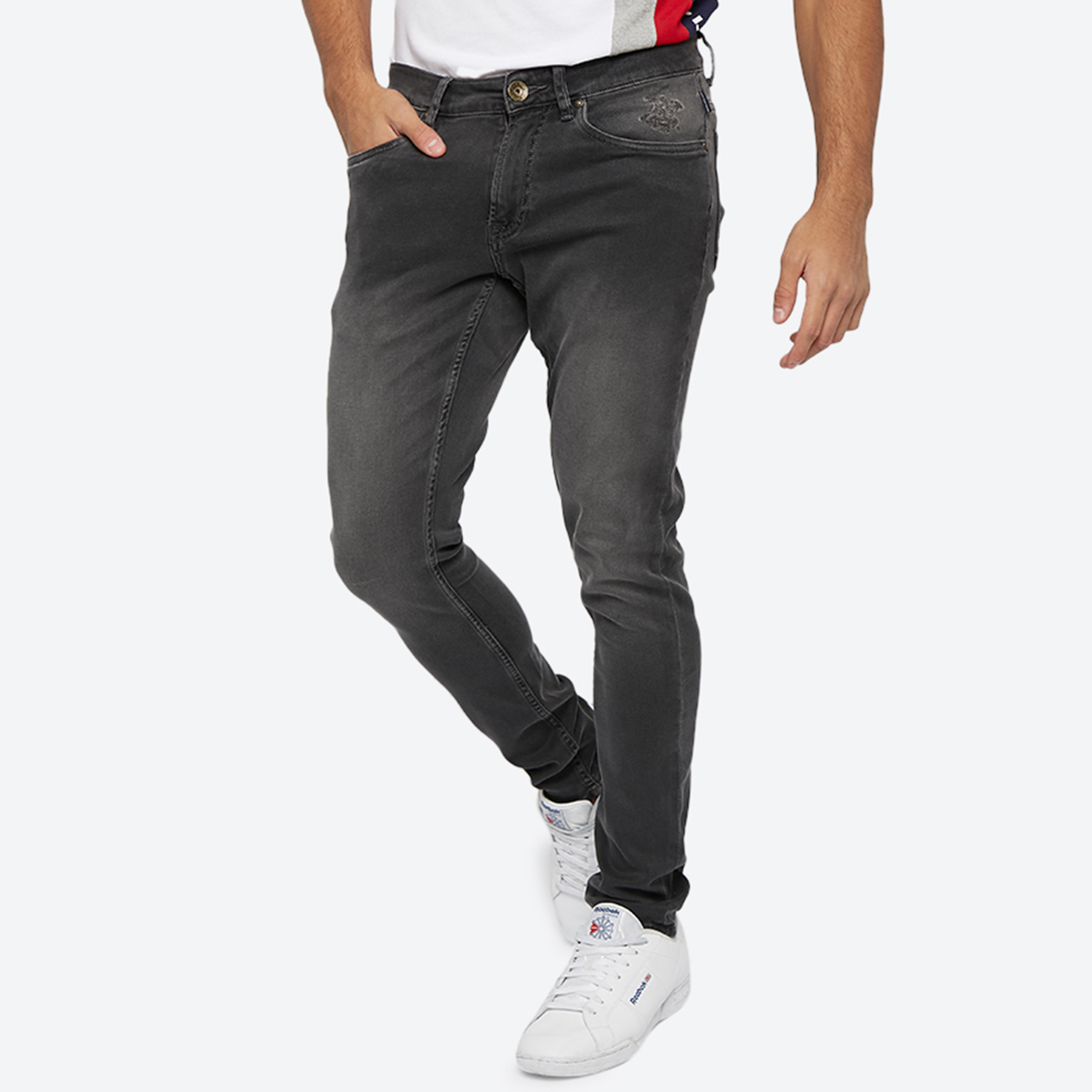 بنطال جينز من بيفرلي هيلز بولو كلوب ذو سكيني فيت مع 5 جيوب-men-clothing-bottoms-jeans-image-1