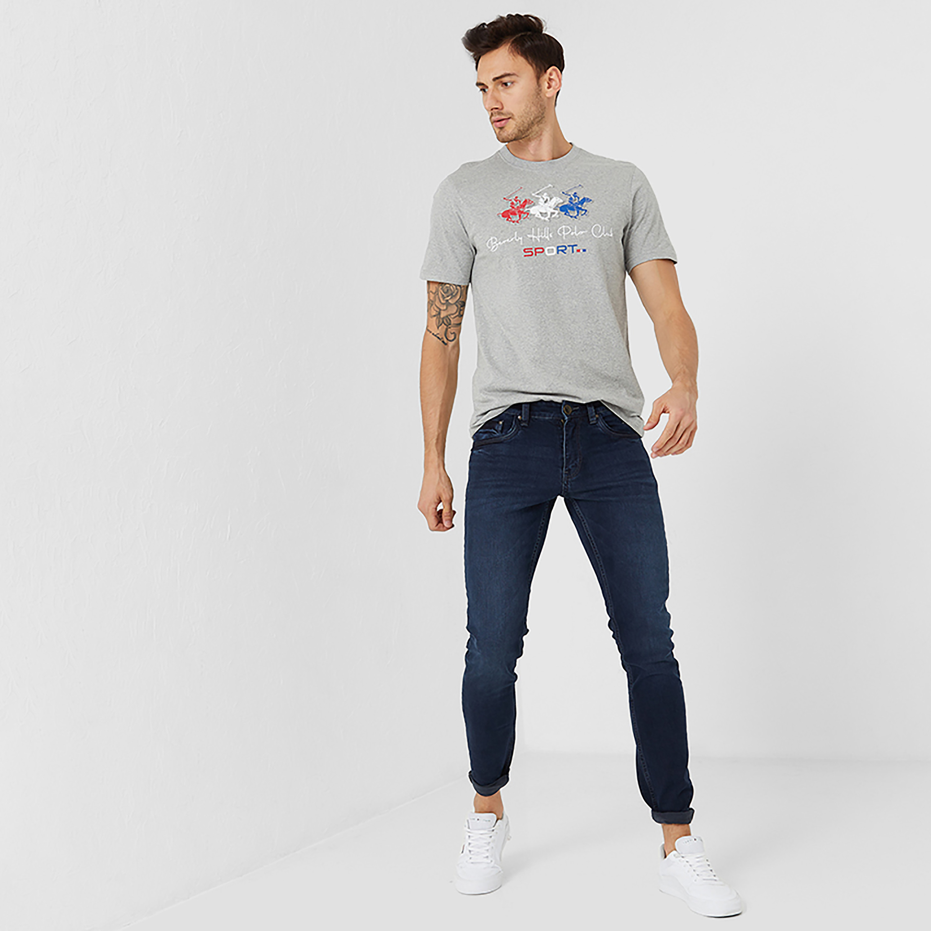 Beverly Hills Polo Club Men's Slim Fit Denim-men-clothing-bottoms-jeans-image-4