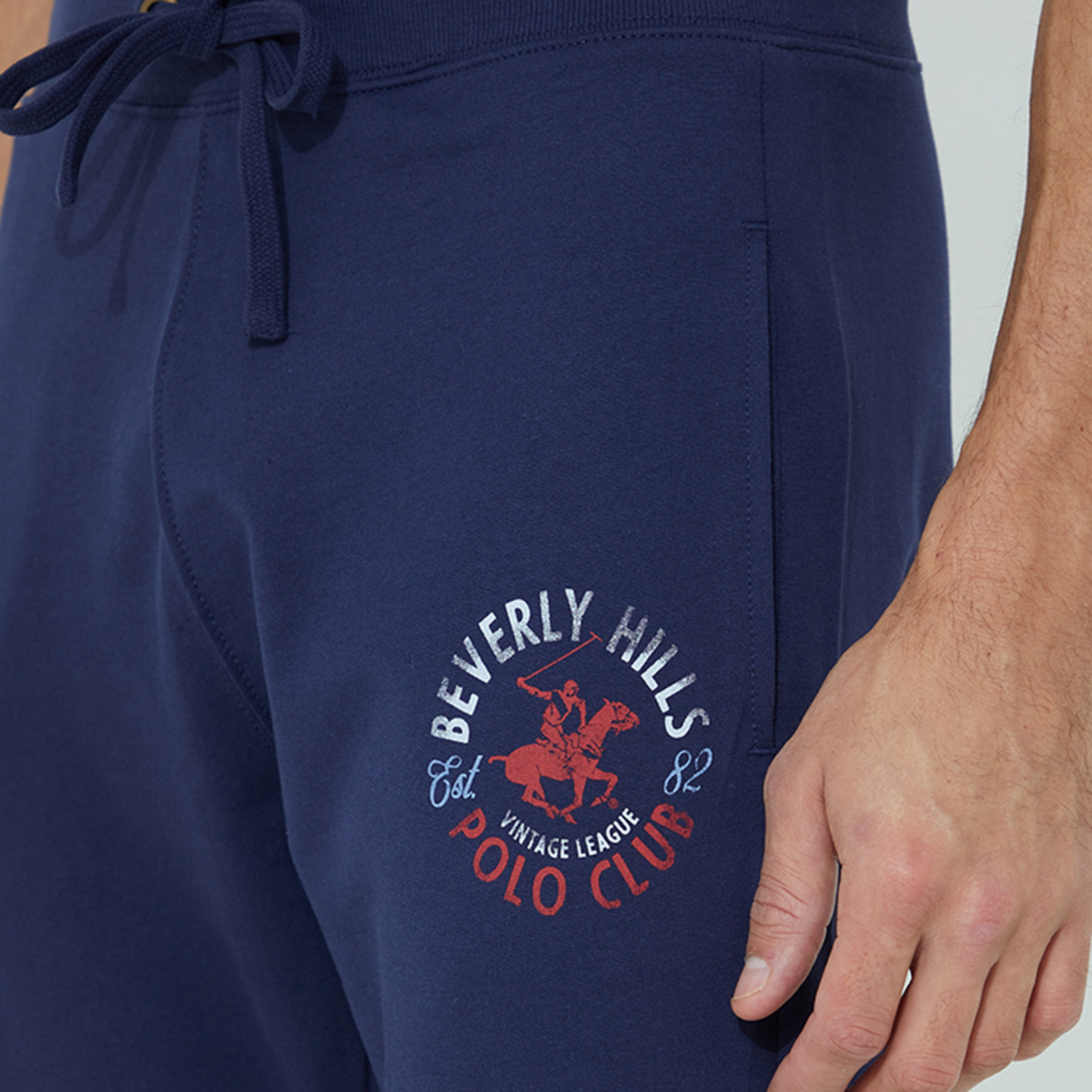 Beverly Hills Polo Club Logo Low Waist Joggers-sports-men-clothing-bottoms-image-7