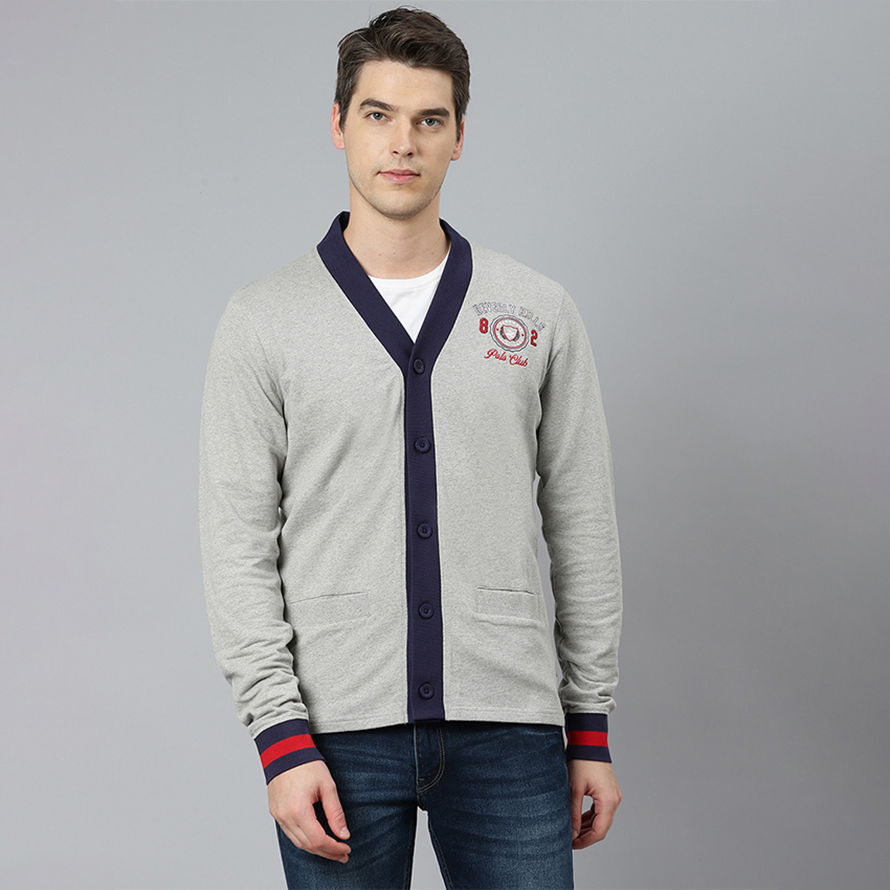 Beverly hills polo club v neck sale