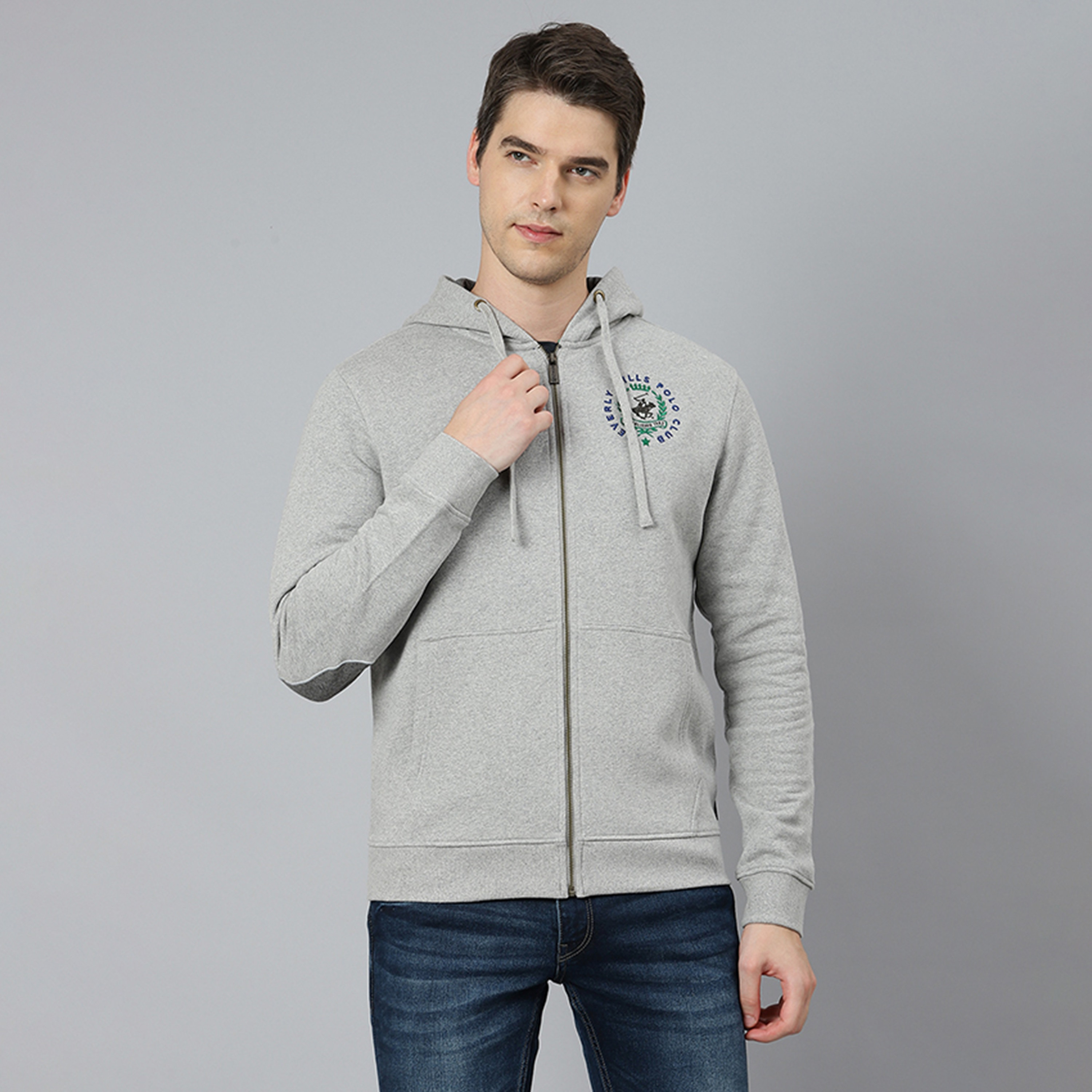 Beverly Hills Polo Club Embroidered Logo Long Sleeves Zip-Through Hoodie-men-winterwear-hoodiesandsweatshirts-image-1