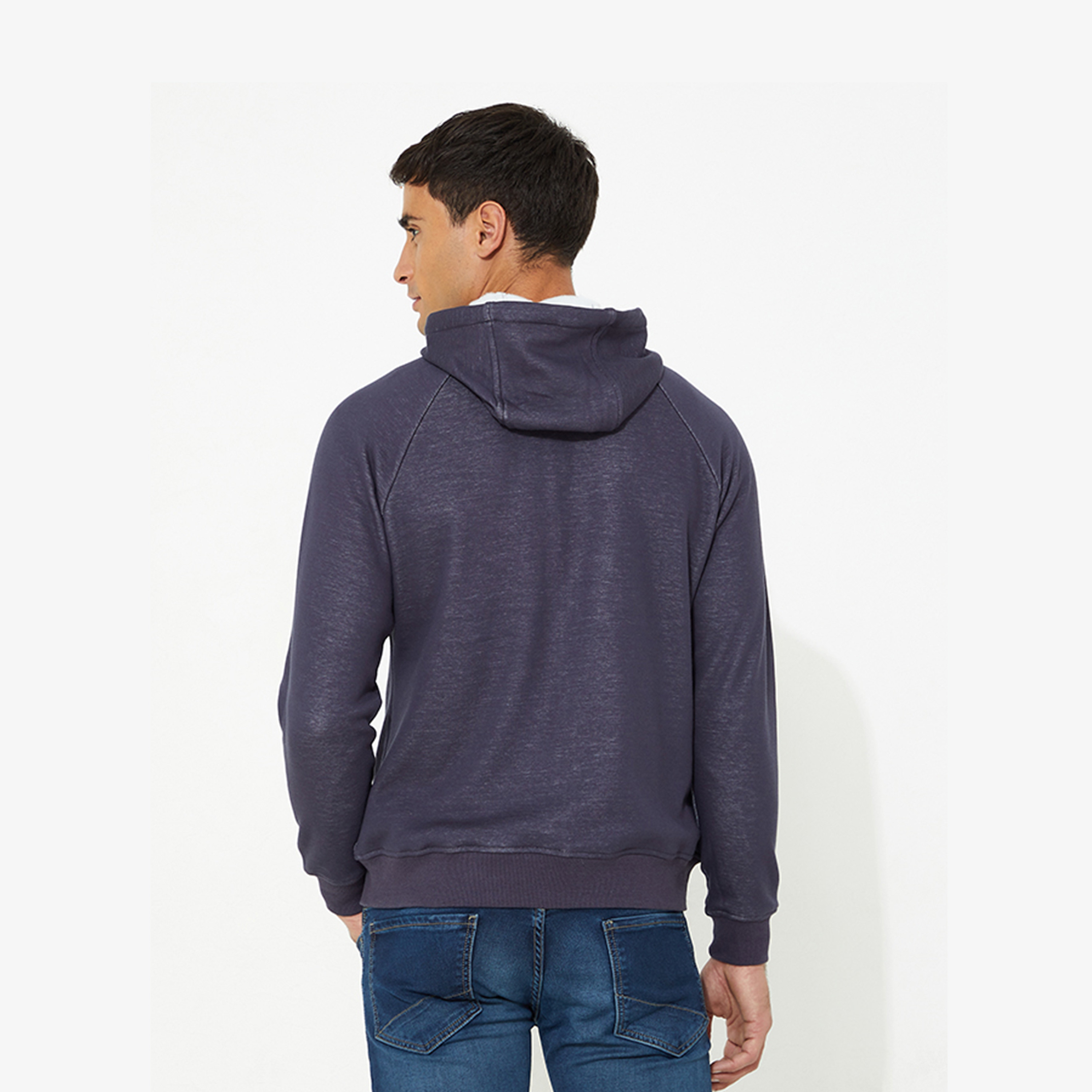 Beverly Hills Polo Club Men's Zip-Through Hoodie-men-clothing-hoodiesandsweatshirts-image-2